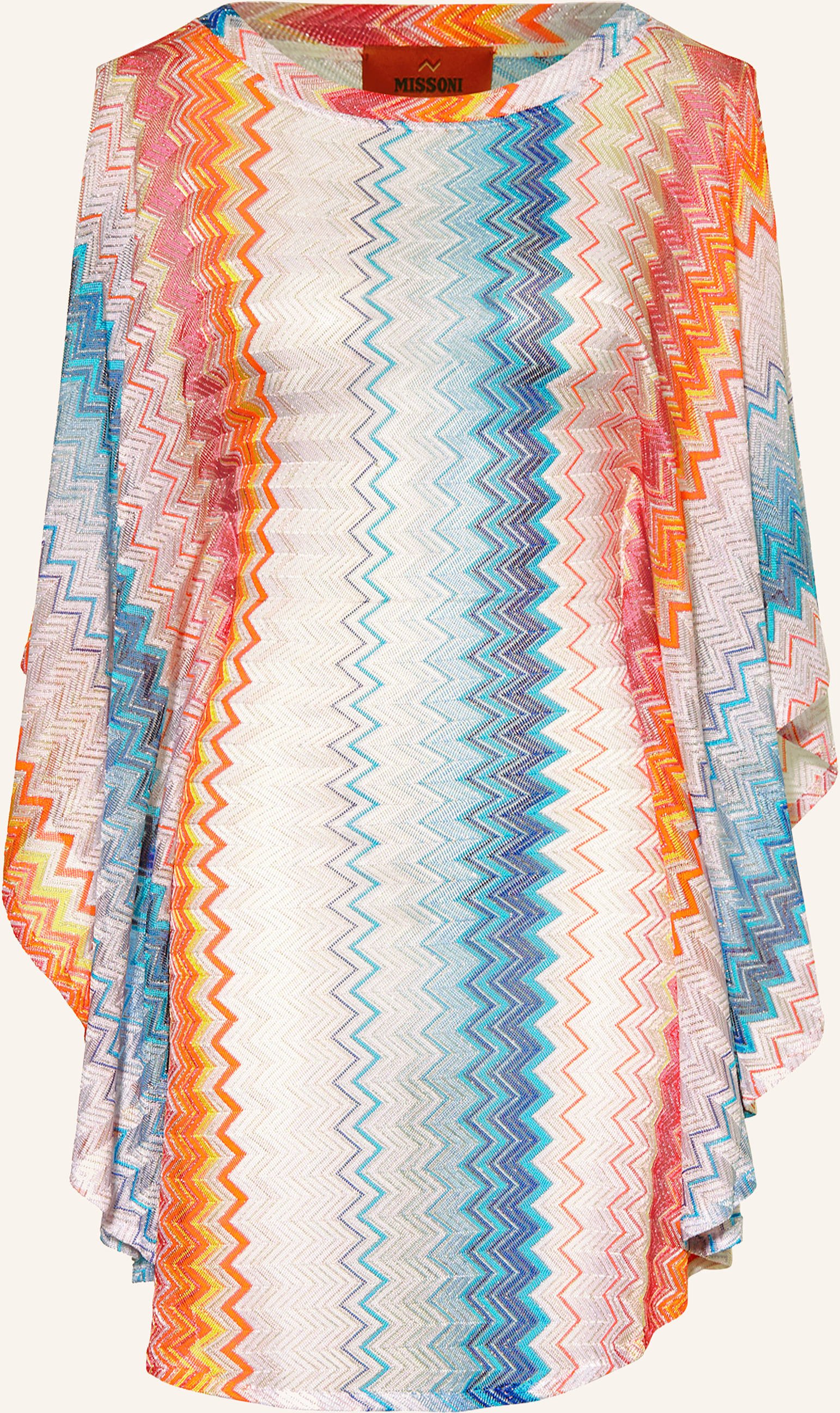 Thumbnail - Missoni Kaftan Mit Glitzergarn weiss