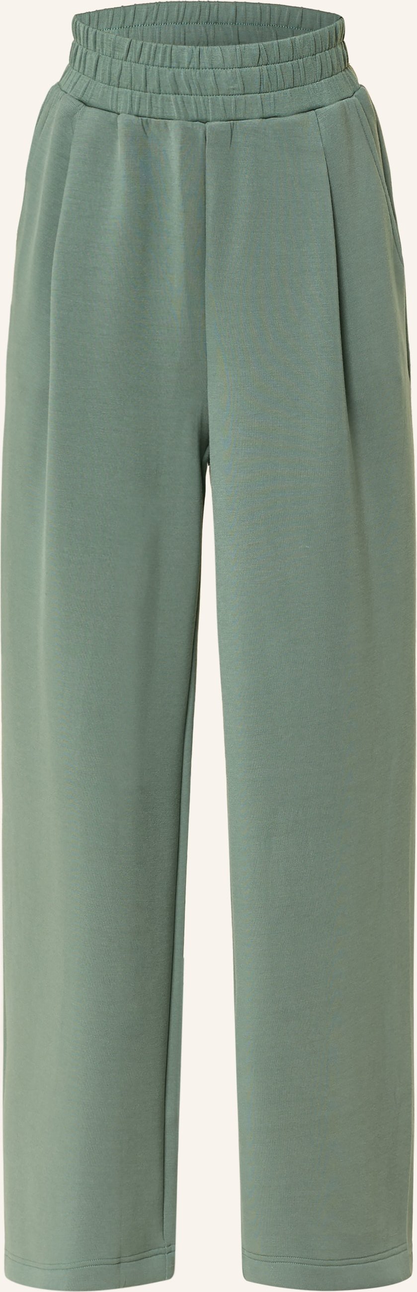 Varley Trainingshose The Extra Wide Leg Pant gruen