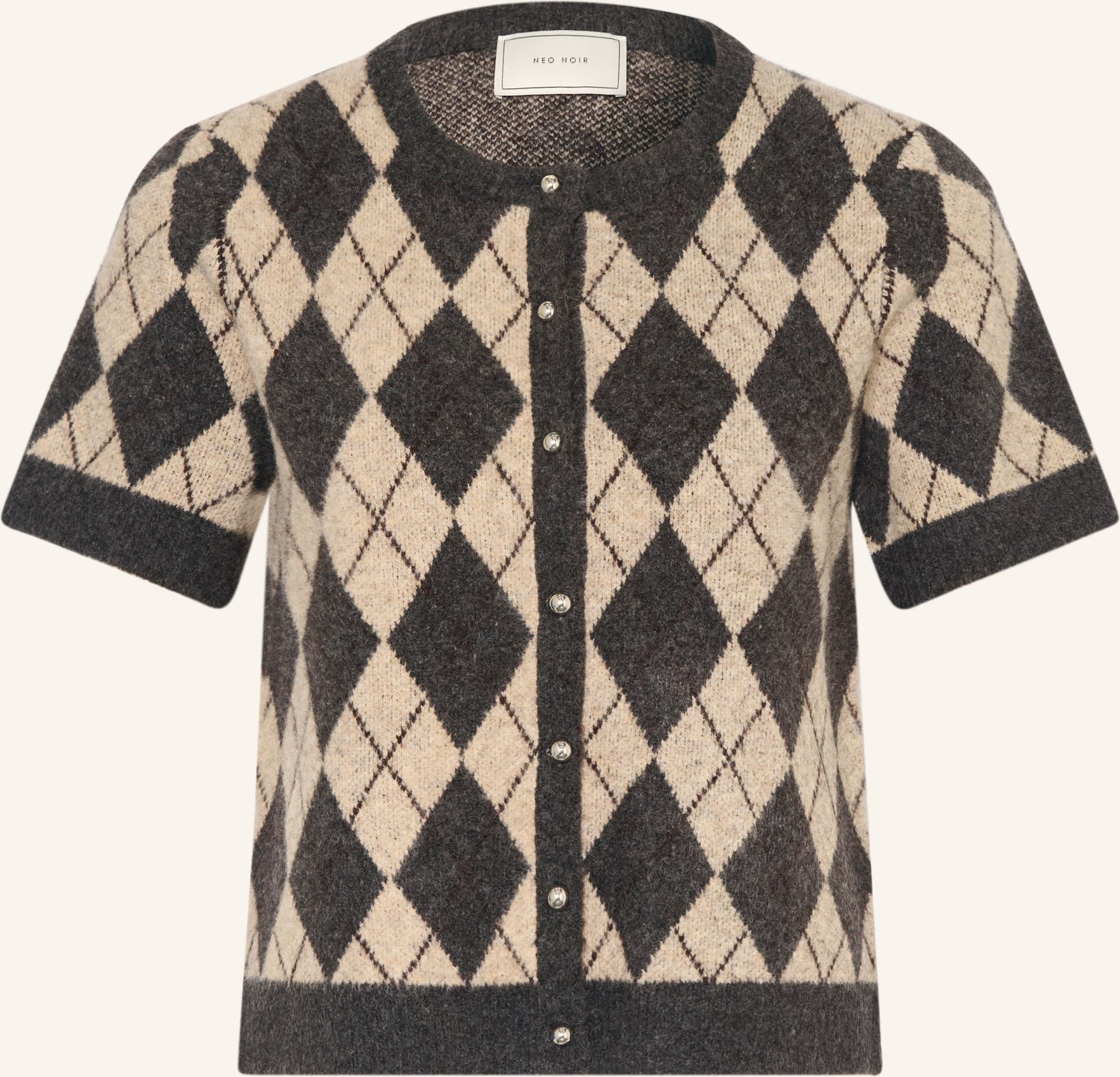 Neo Noir Strickjacke Allestar beige