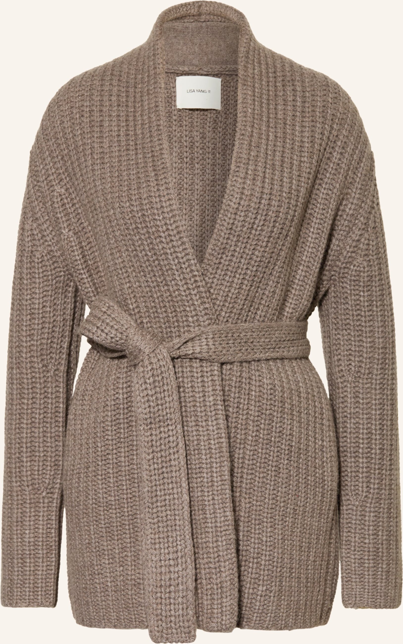 Lisa Yang Strickhülle Aus Cashmere beige
