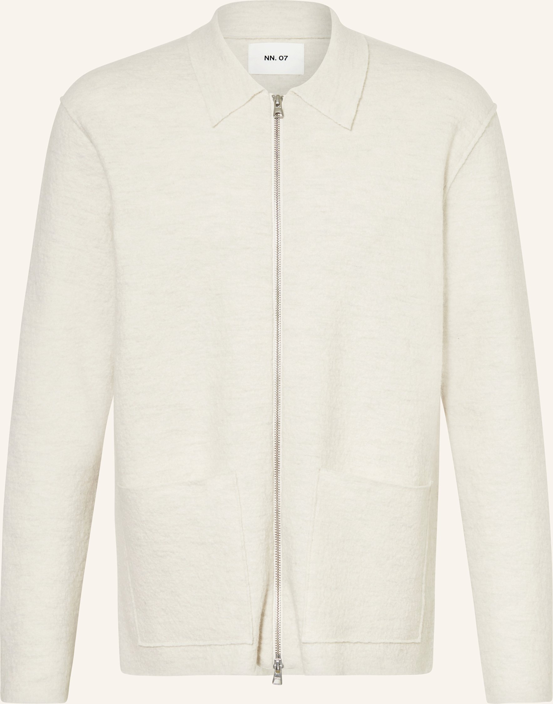 Nn.07 Strickjacke Jonas weiss