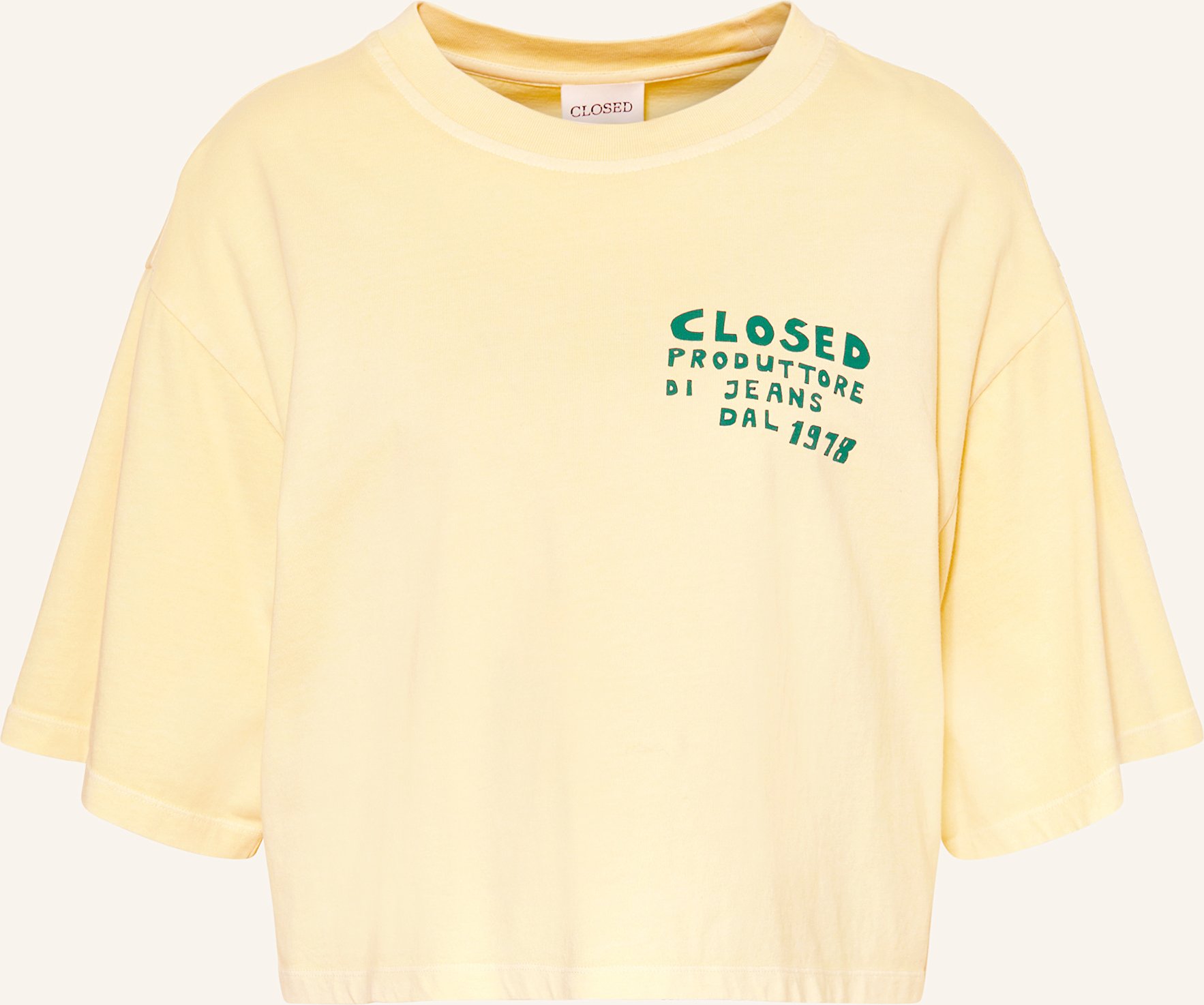 Closed T-Shirt gelb