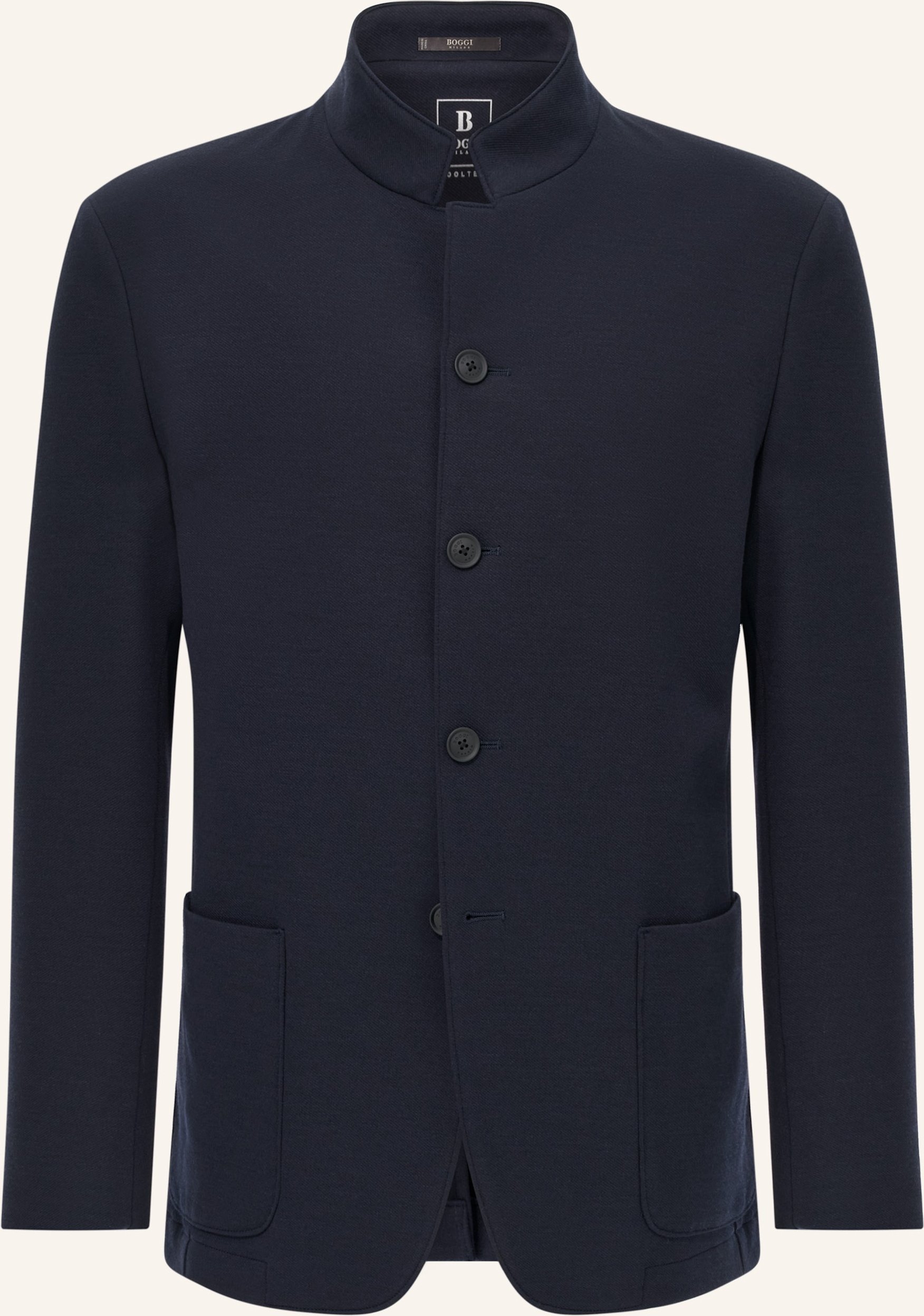 Boggi Milano B Tech Technical Wool Jacket blau