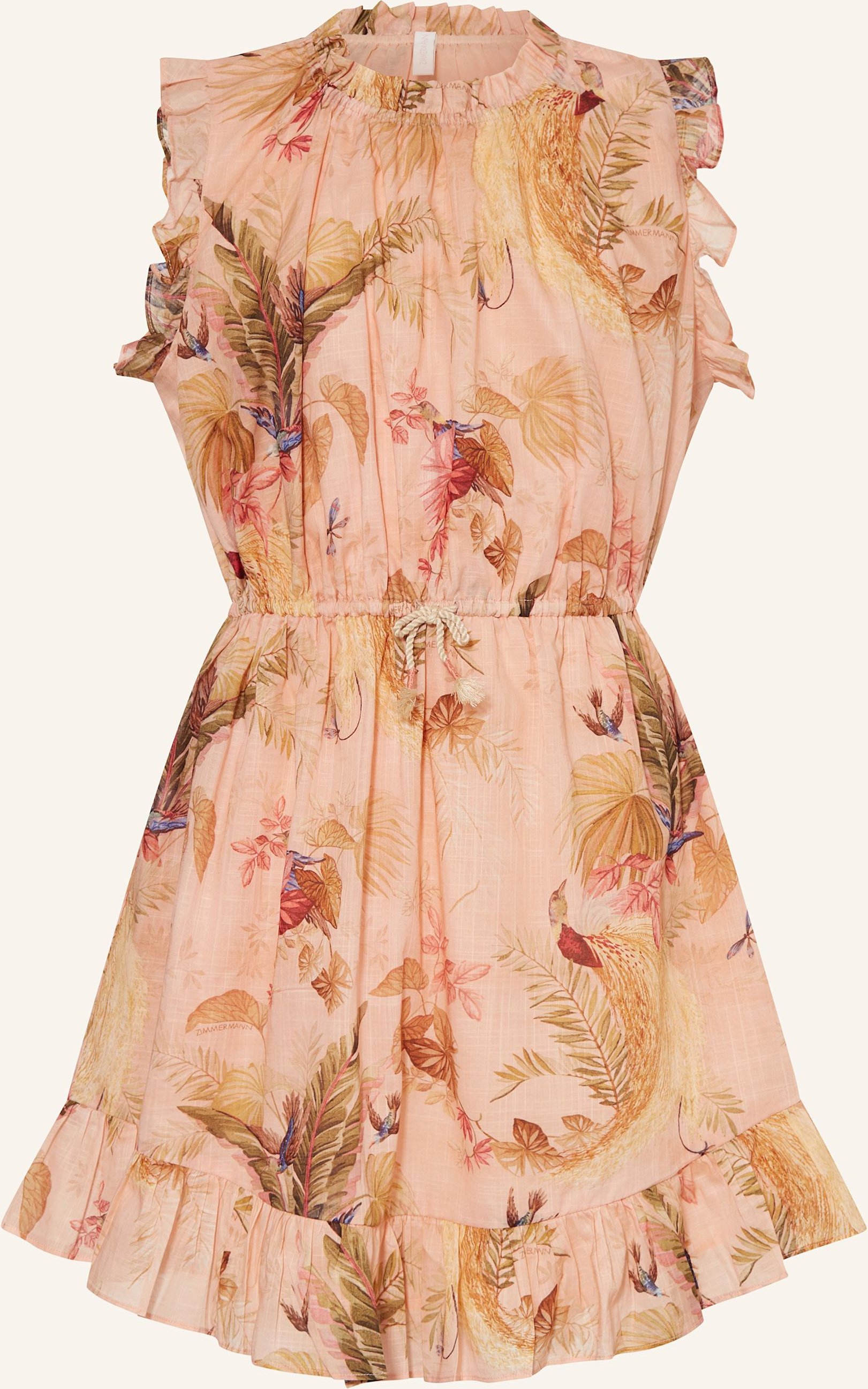 Thumbnail - Zimmermann Kleid Mit Rüschen rosa