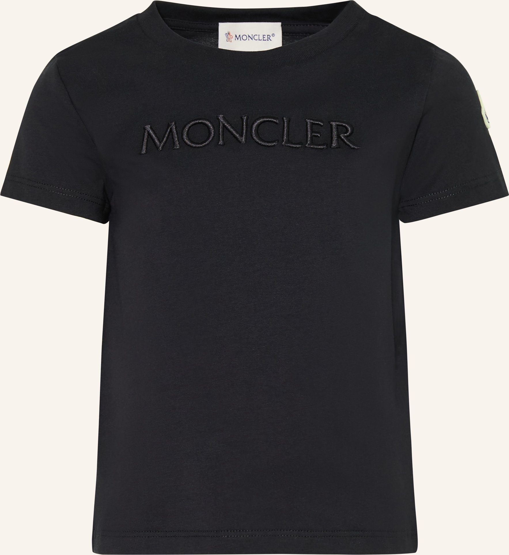 Moncler Enfant T-Shirt schwarz