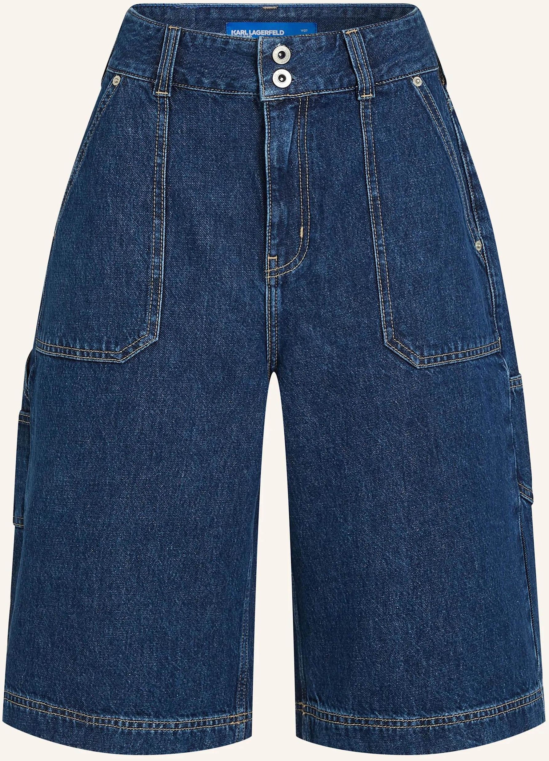 Karl Lagerfeld Jeans Shorts blau
