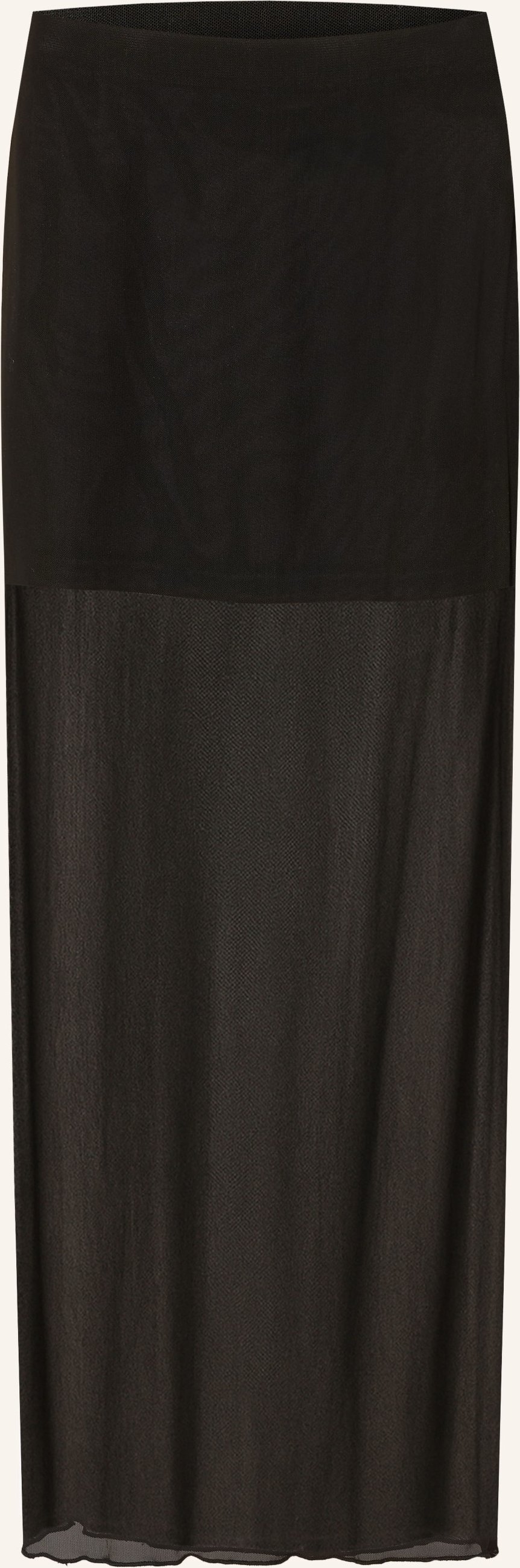 Neo Noir Mesh-Rock Marlise schwarz