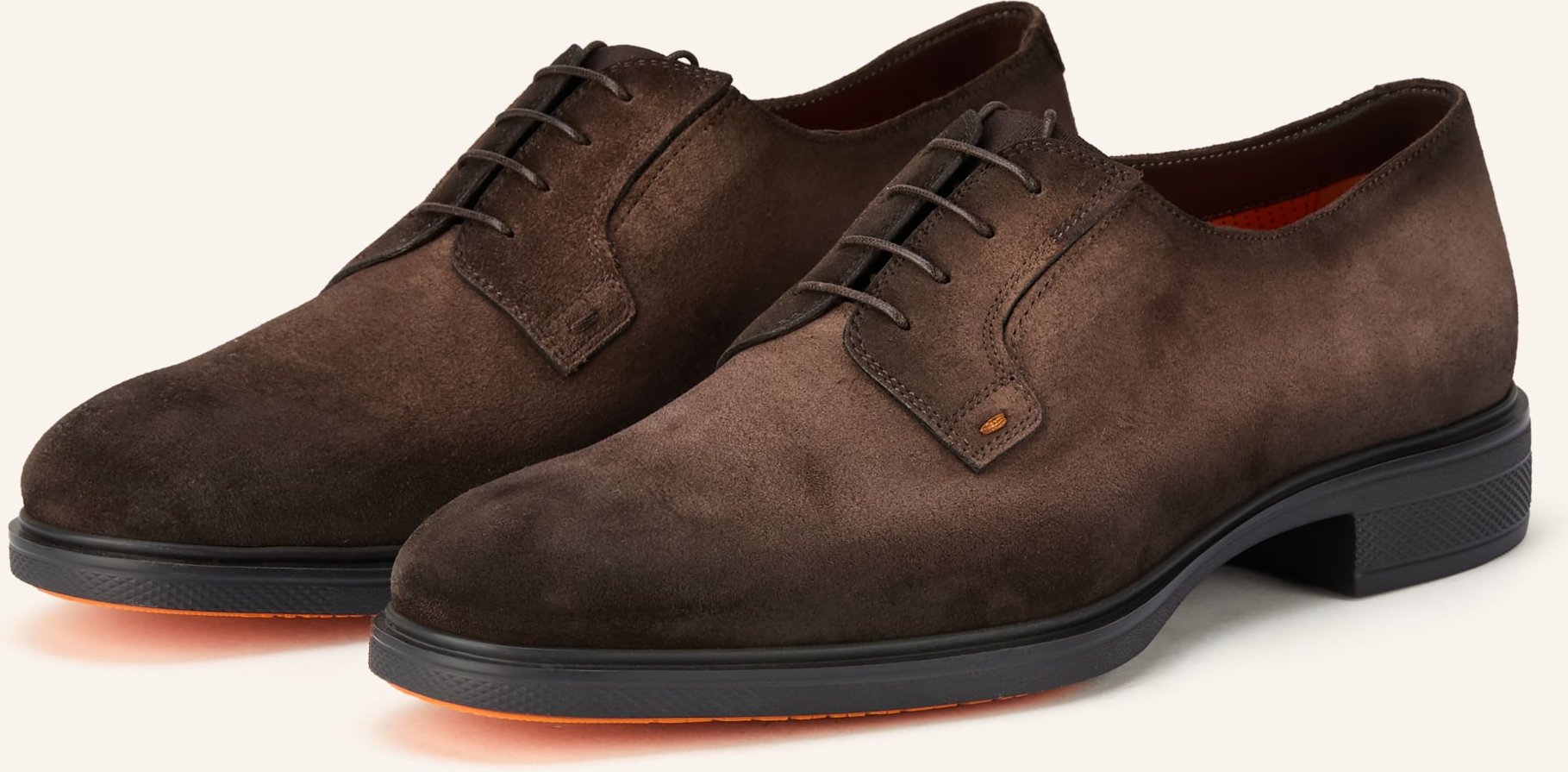 Santoni Schnürer Easy Revlo braun