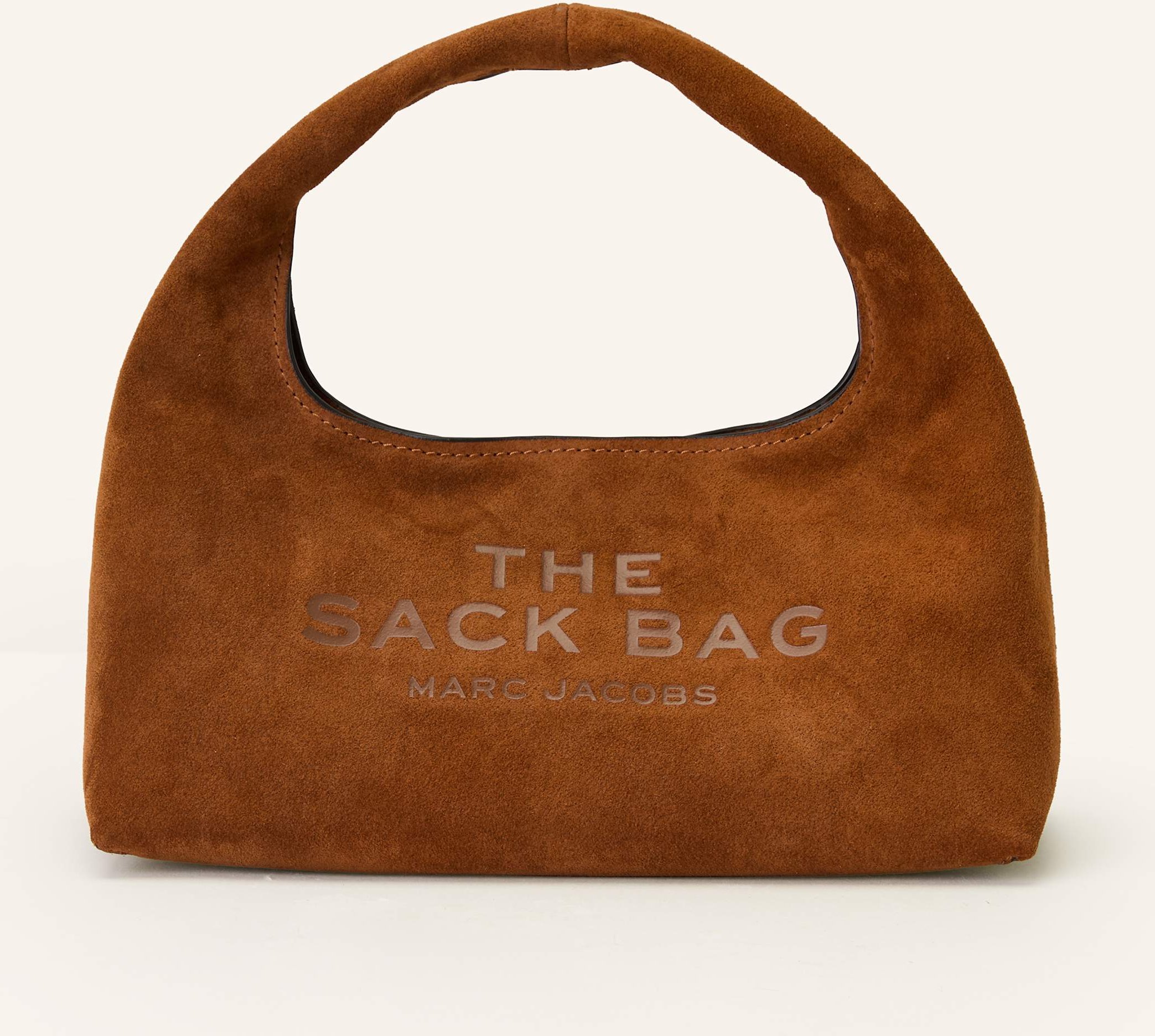 Thumbnail - Marc Jacobs Handtasche The Mini Sack Bag Mit Innentasche braun