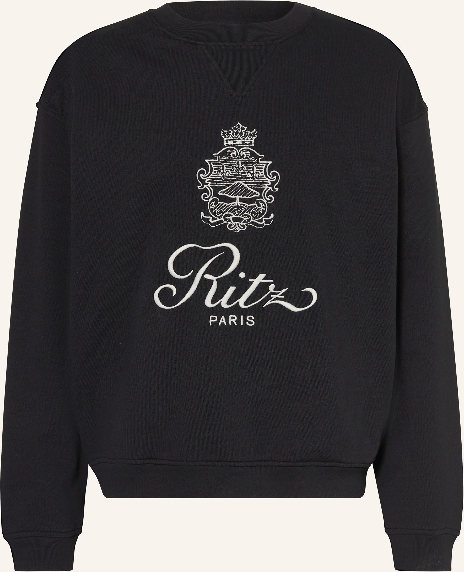 Frame Sweatshirt schwarz