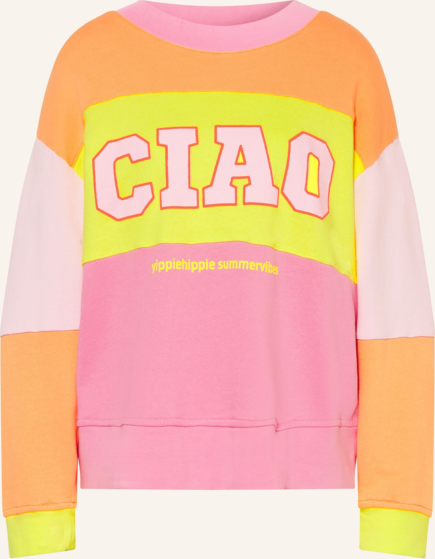 Yippie Hippie Sweatshirt pink