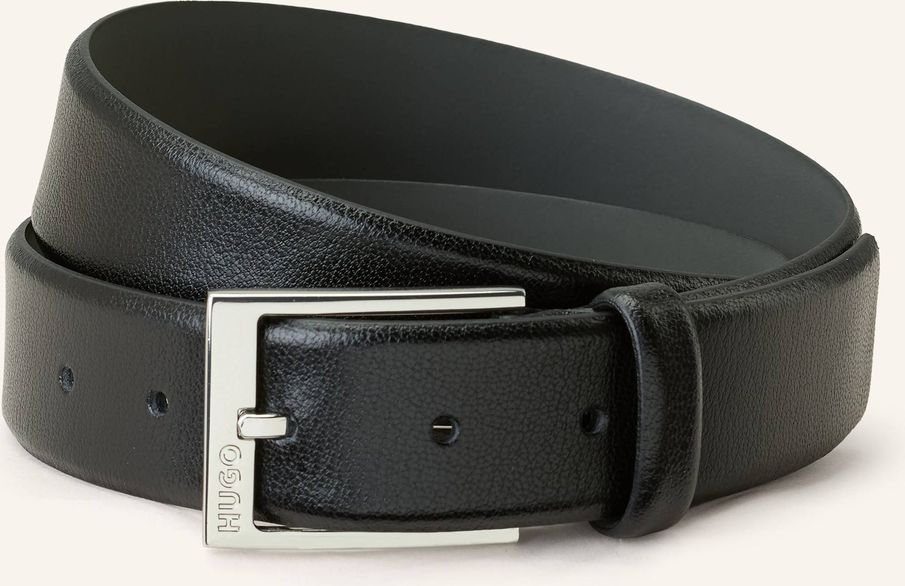 Hugo Ledergürtel Gellot schwarz