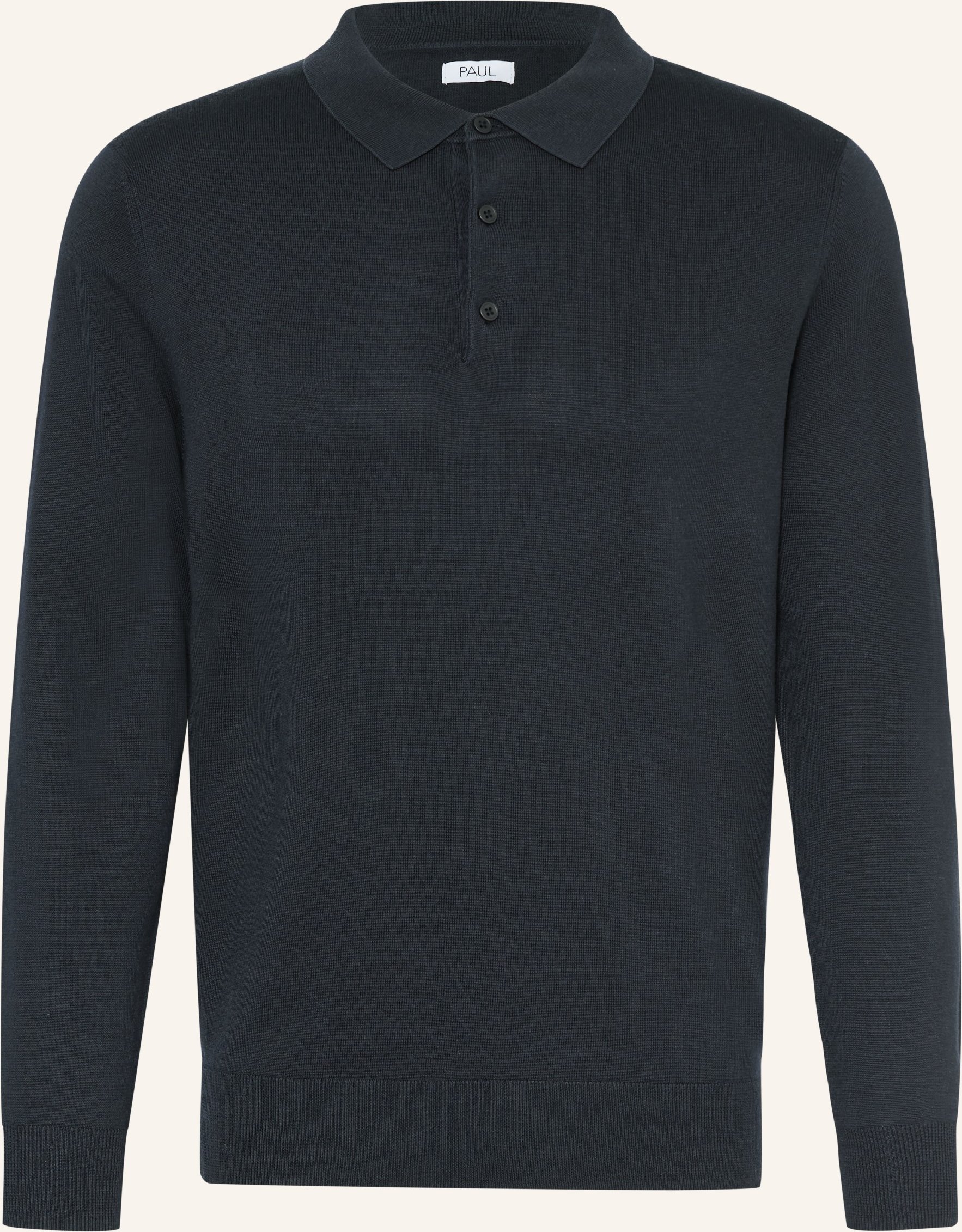 Paul Strick-Poloshirt blau
