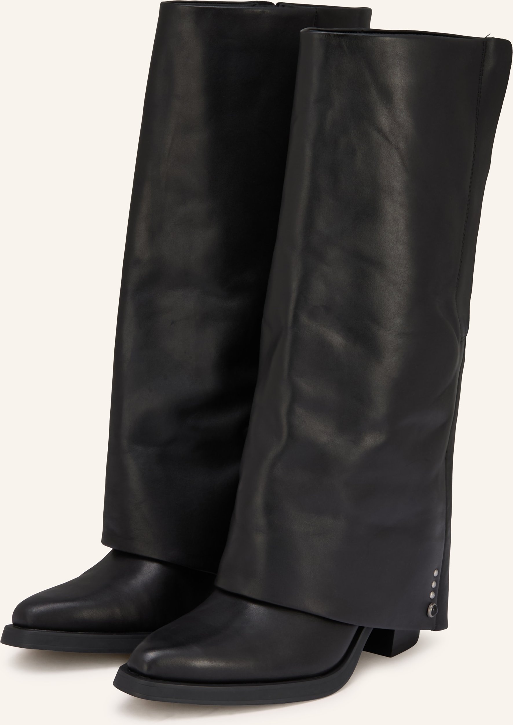 Ash Stiefel Jackson schwarz