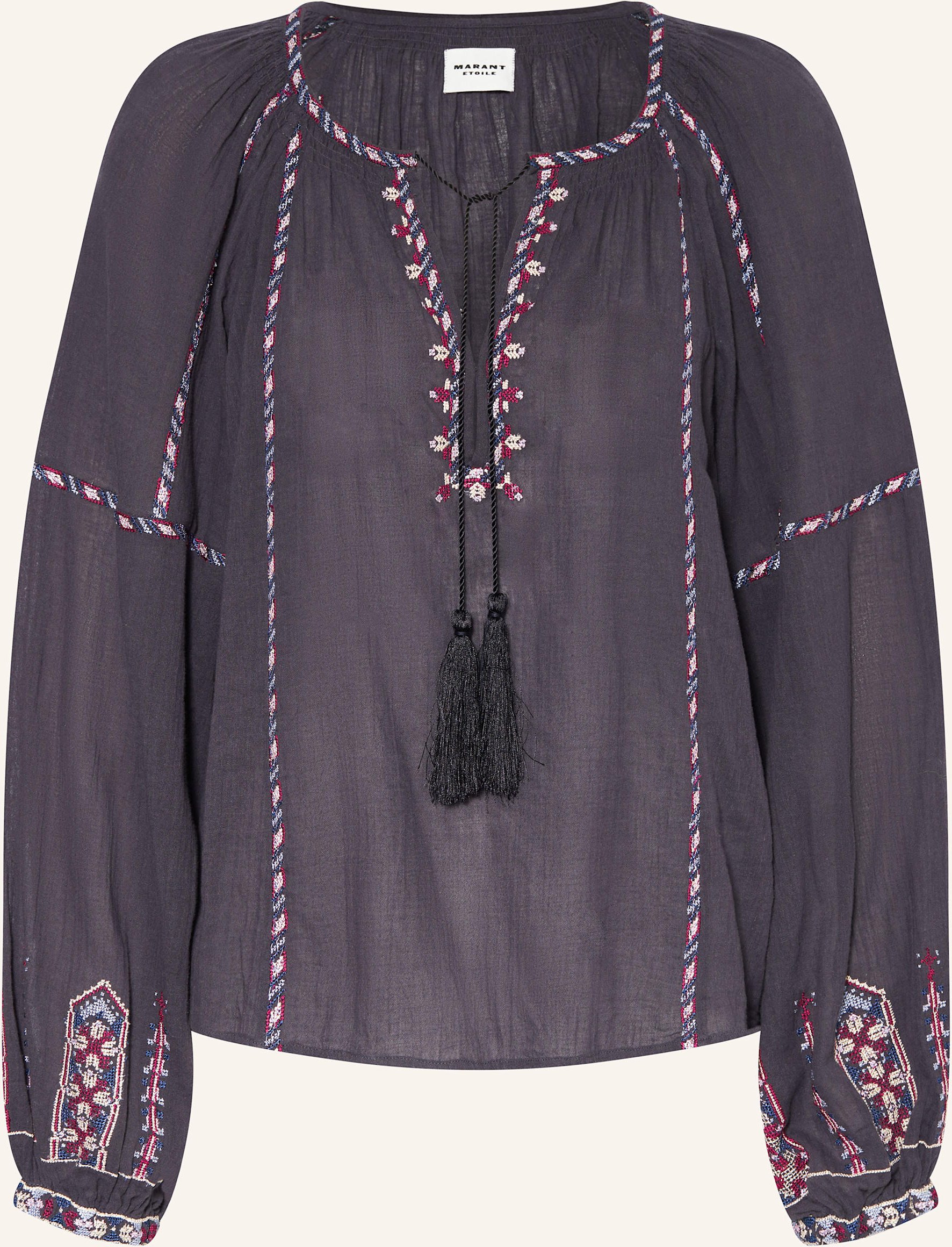 Marant Étoile Blusenshirt Fernanda blau