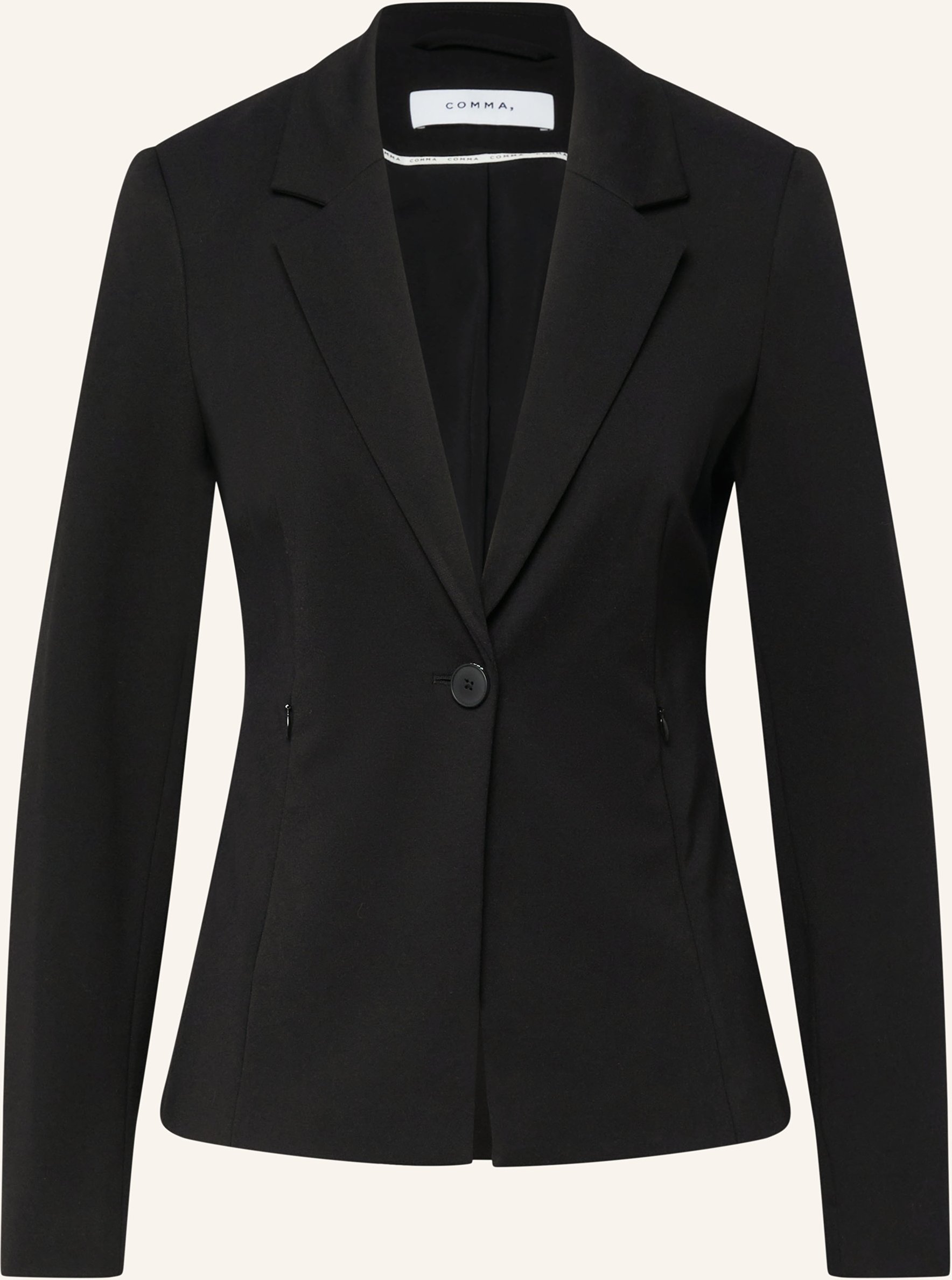 Comma Blazer schwarz