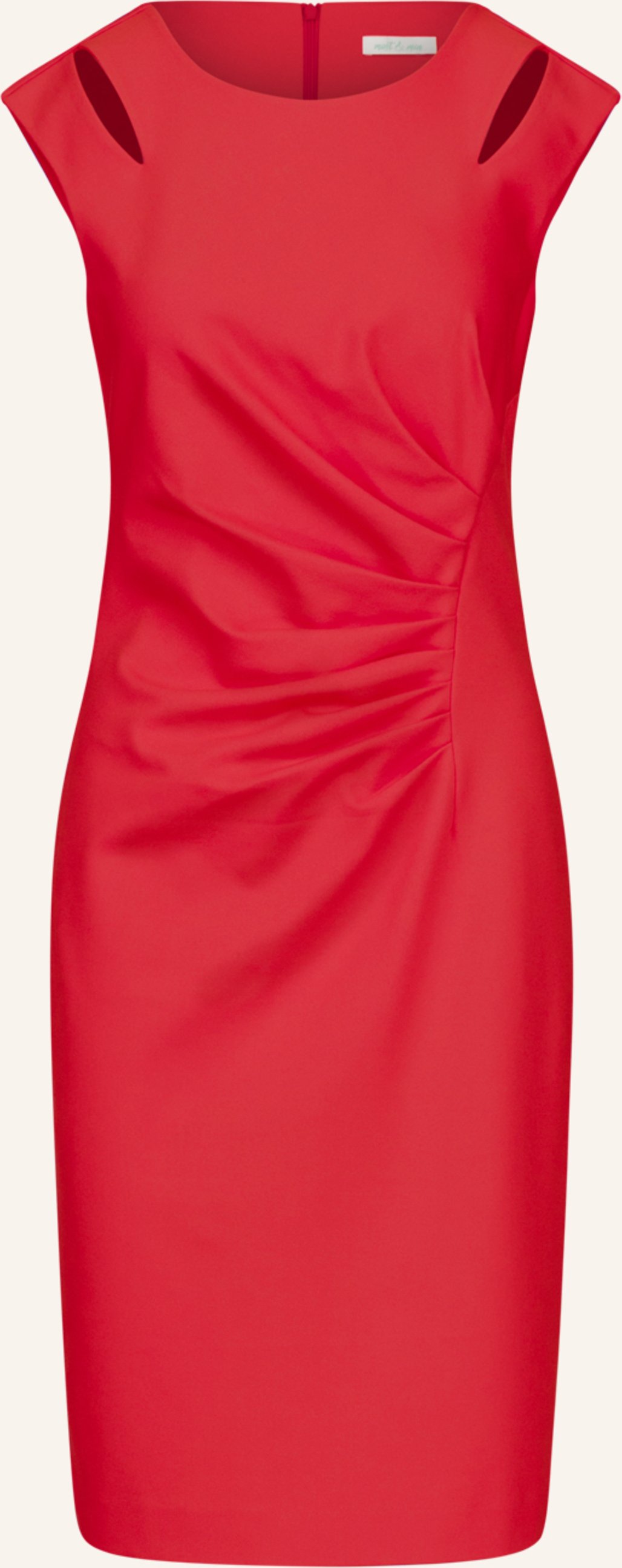 Mint & Mia Kurzes Heavy Jersey Kleid rosa