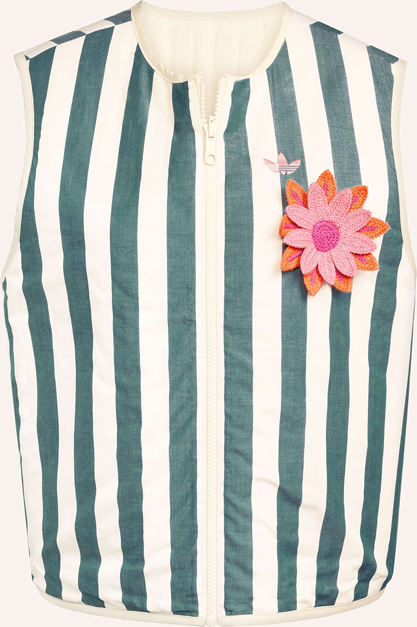 Adidas Originals Sweatweste Zum Wenden beige