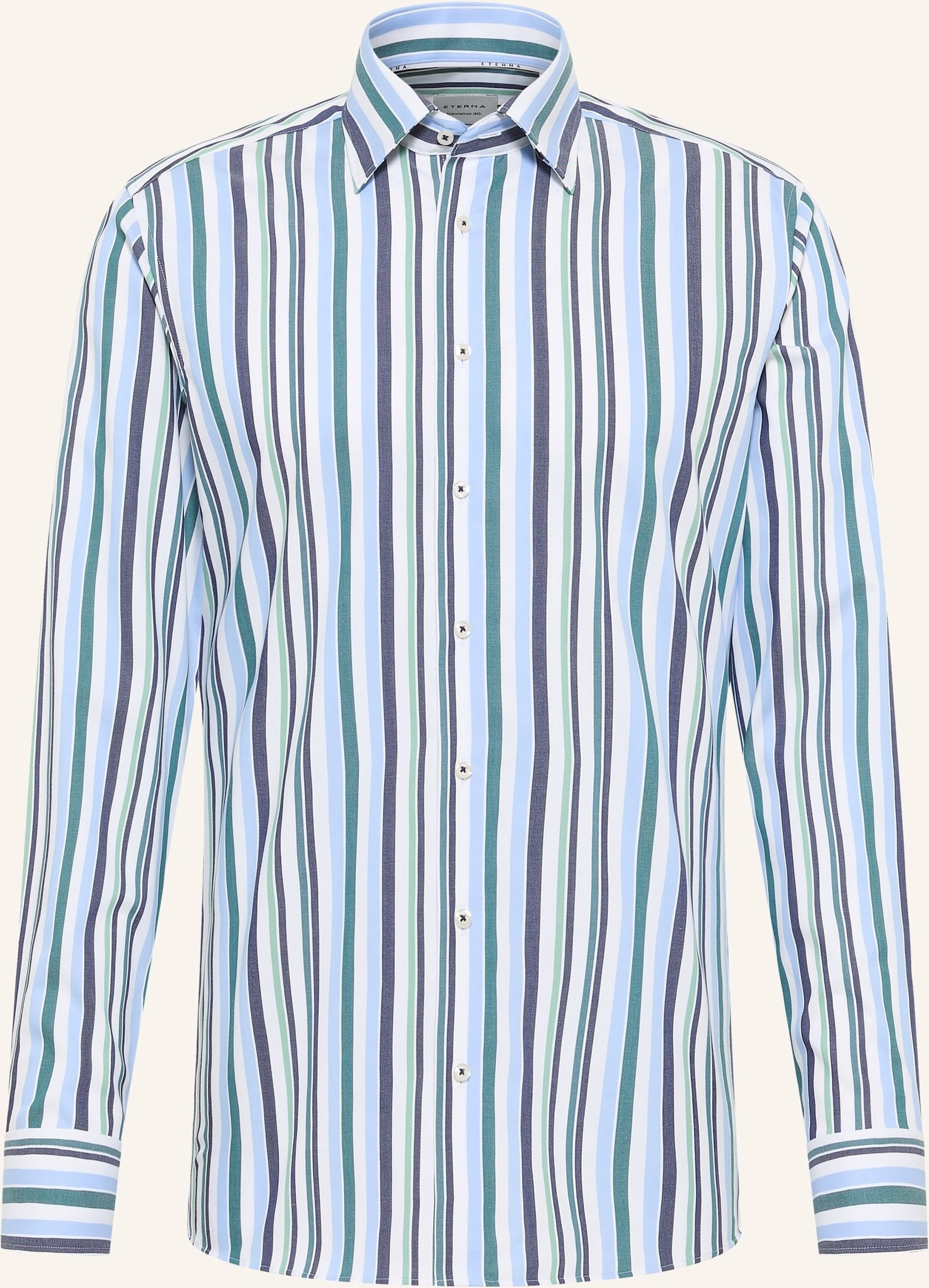 Eterna Hemd Slim Fit gruen