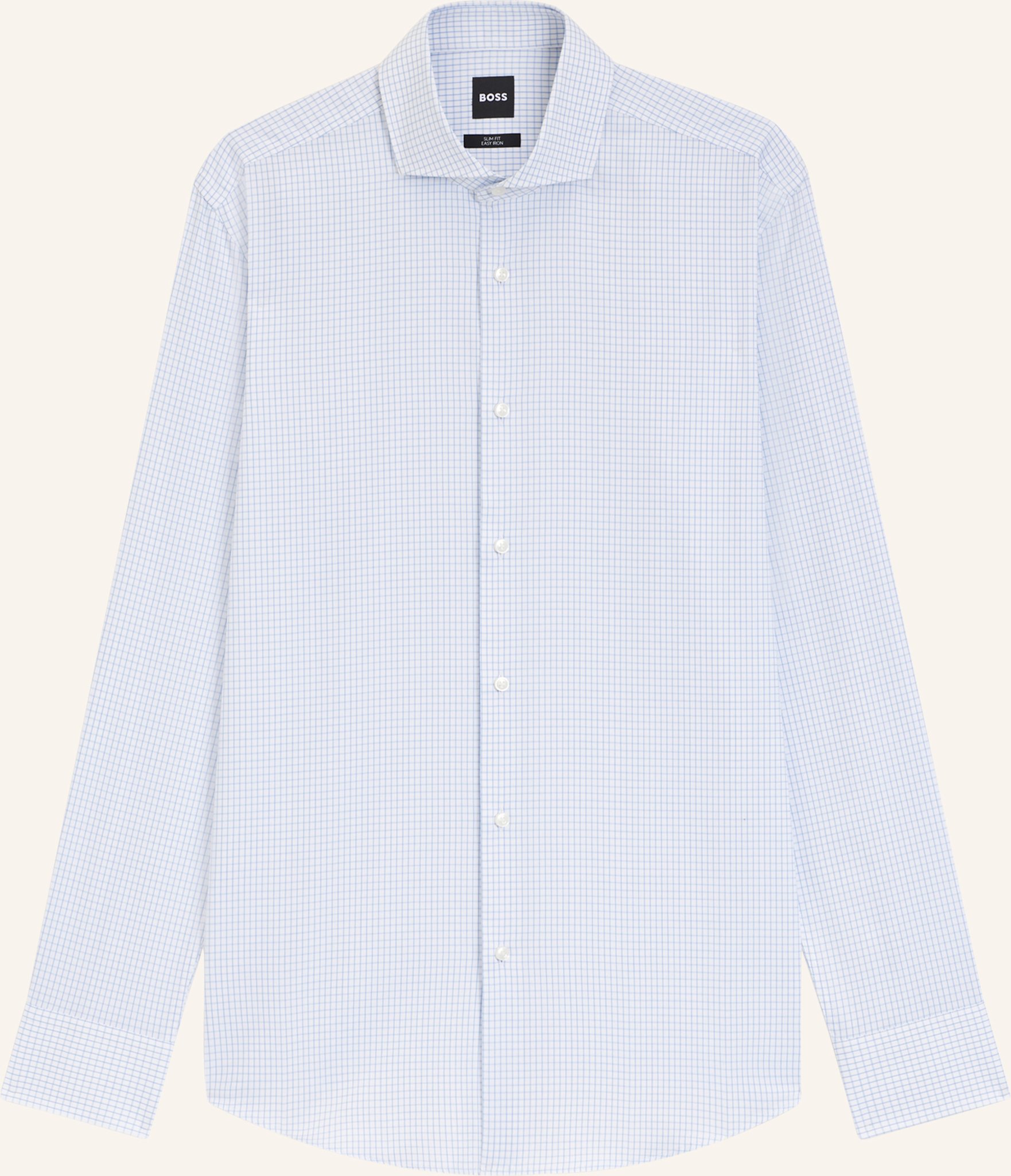 Boss Business Hemd H-Hank-Sp-c1-261 Slim Fit blau