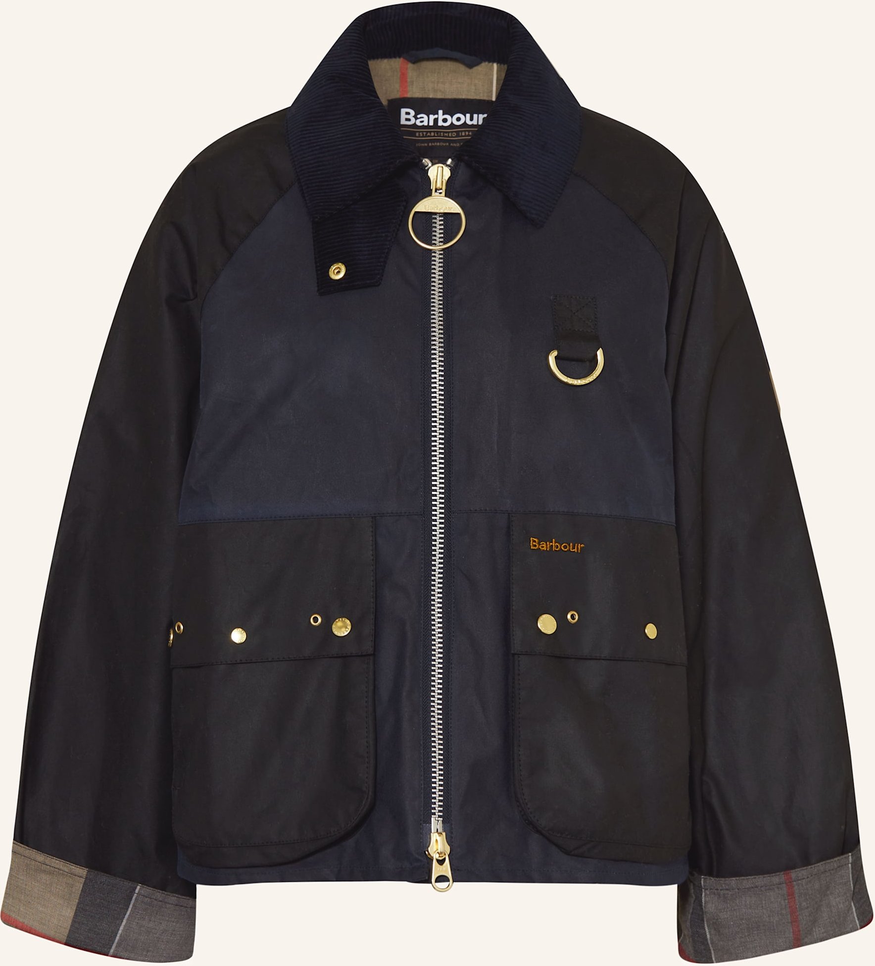 Barbour Jacke Kearton blau
