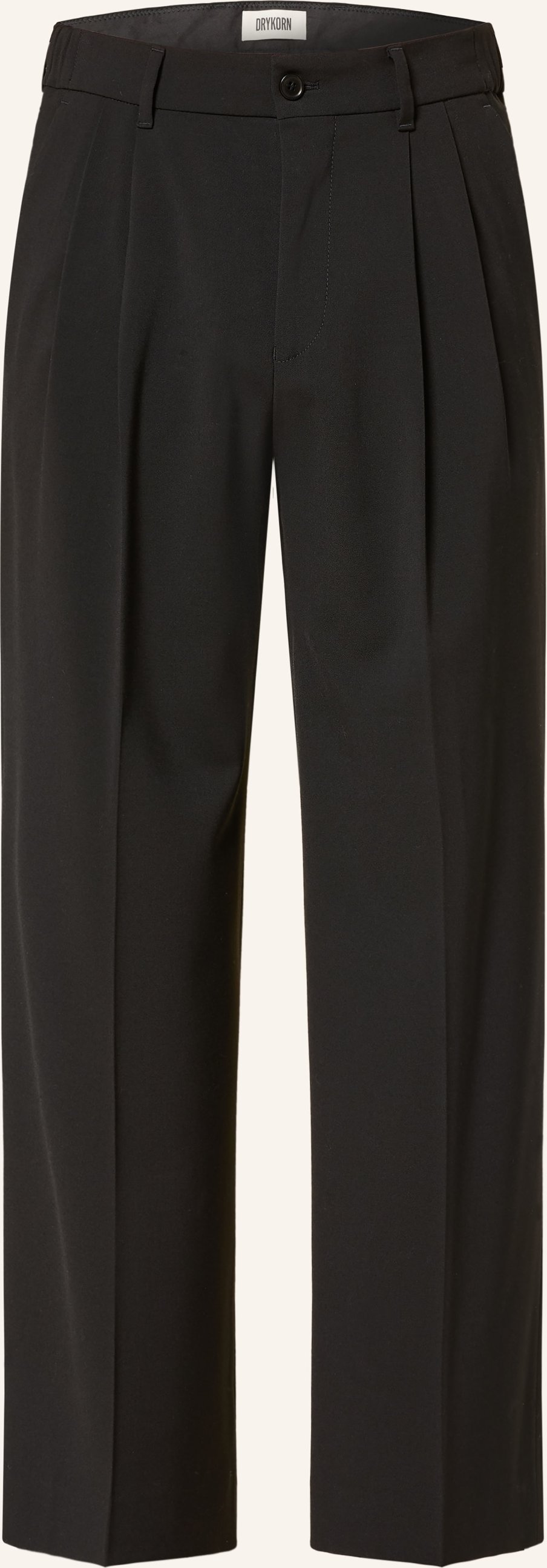 Drykorn Chino Leek_Wide Wide Fit schwarz