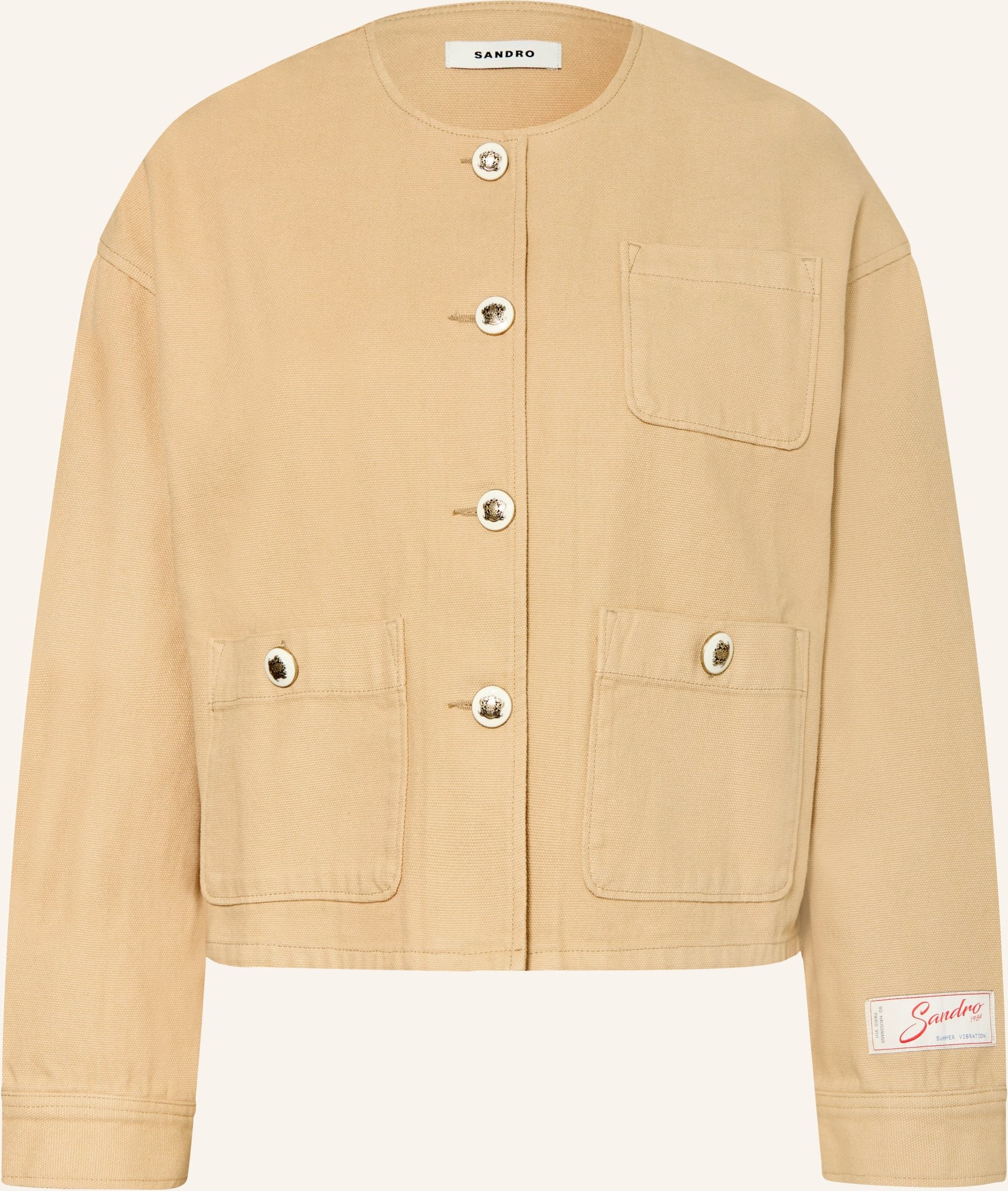 Sandro Jacke beige