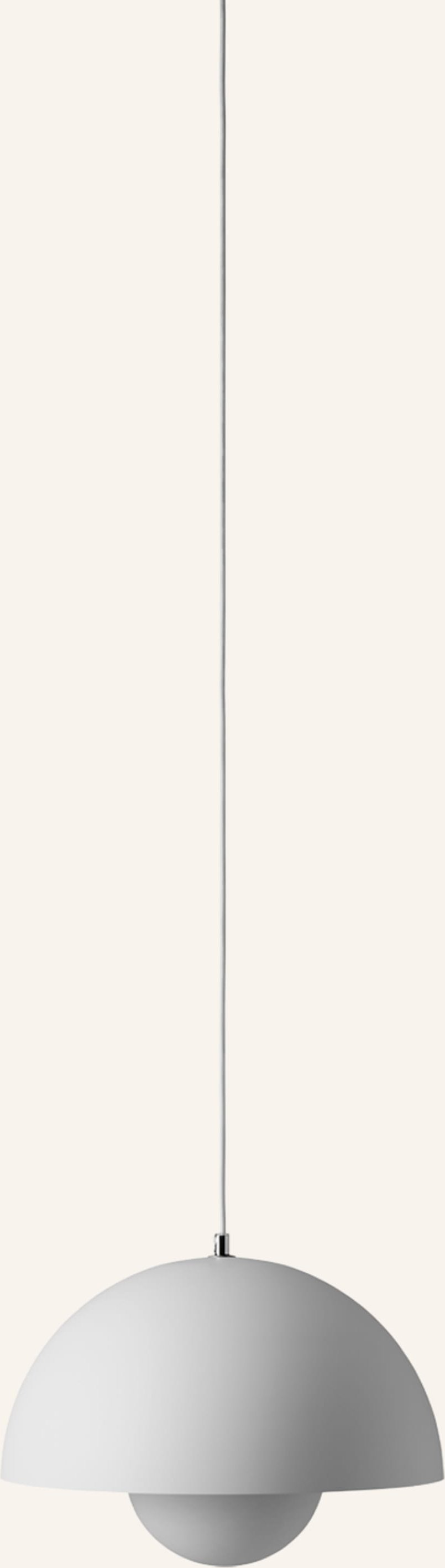 &Tradition Pendelleuchte Flowerpot vp7 grau