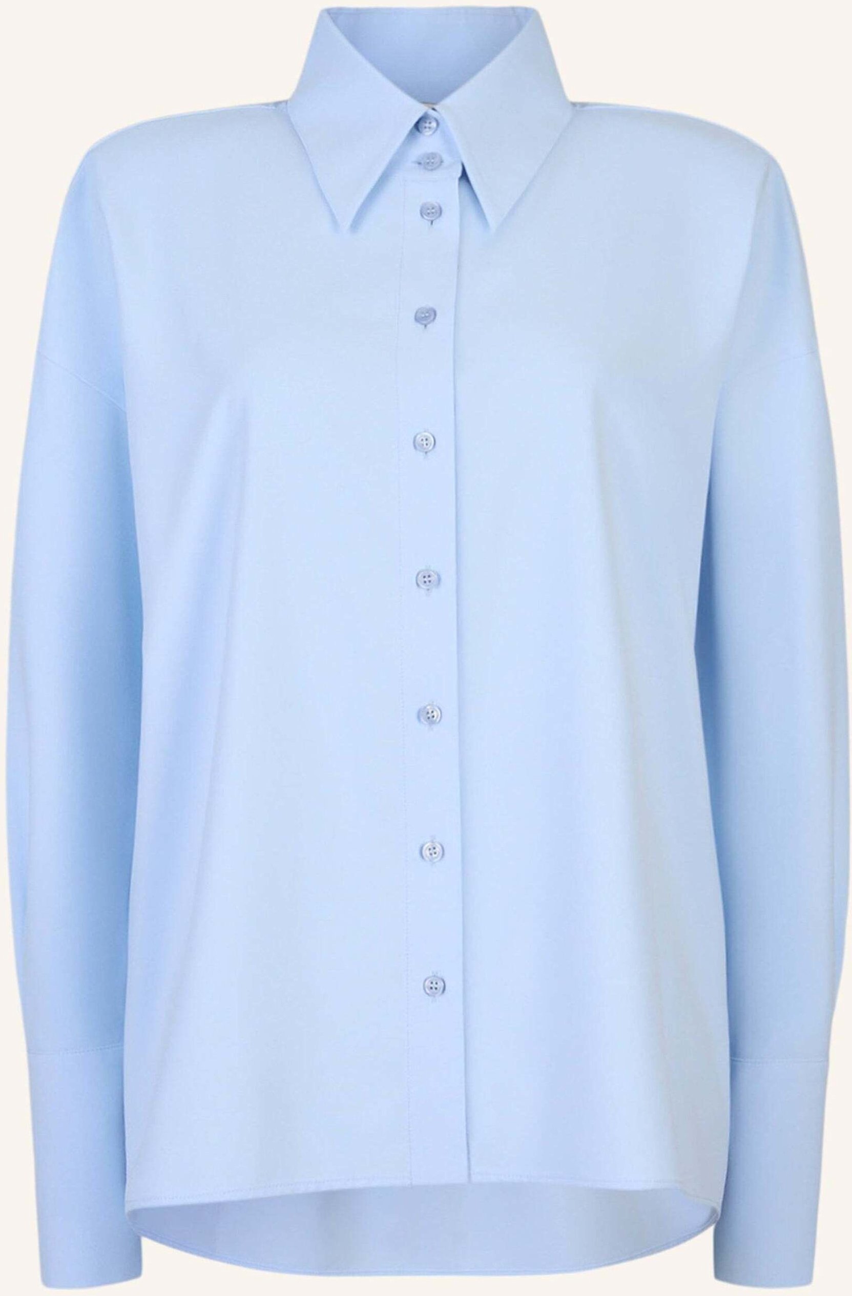 Ina Kess Hemdbluse Laregia Stretch Shirt blau