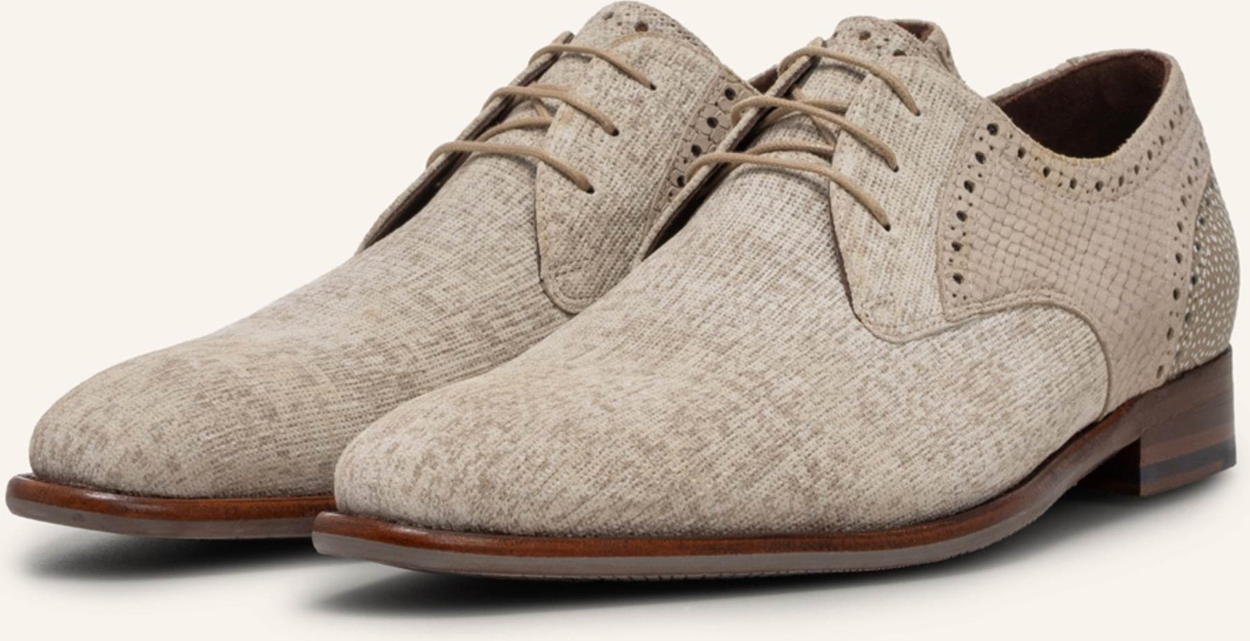 Floris Van Bommel Schnürschuh De Stapper 39 braun