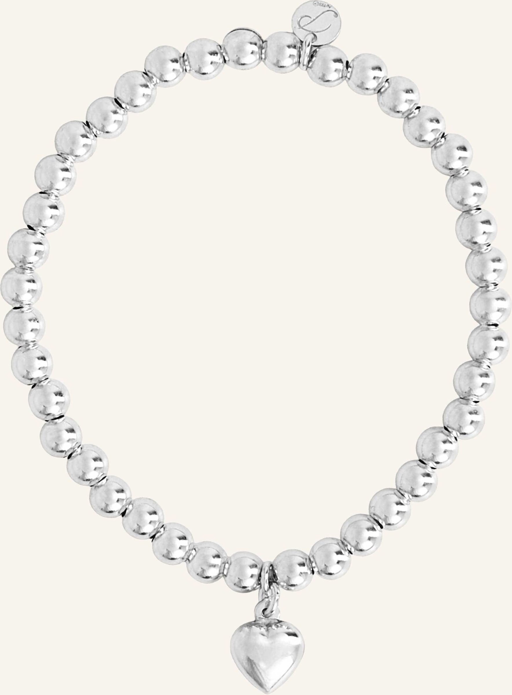 Pompidou Armbänder Heart By Glambou silber