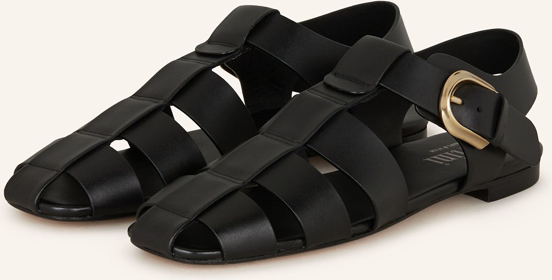 Pertini Sandalen schwarz