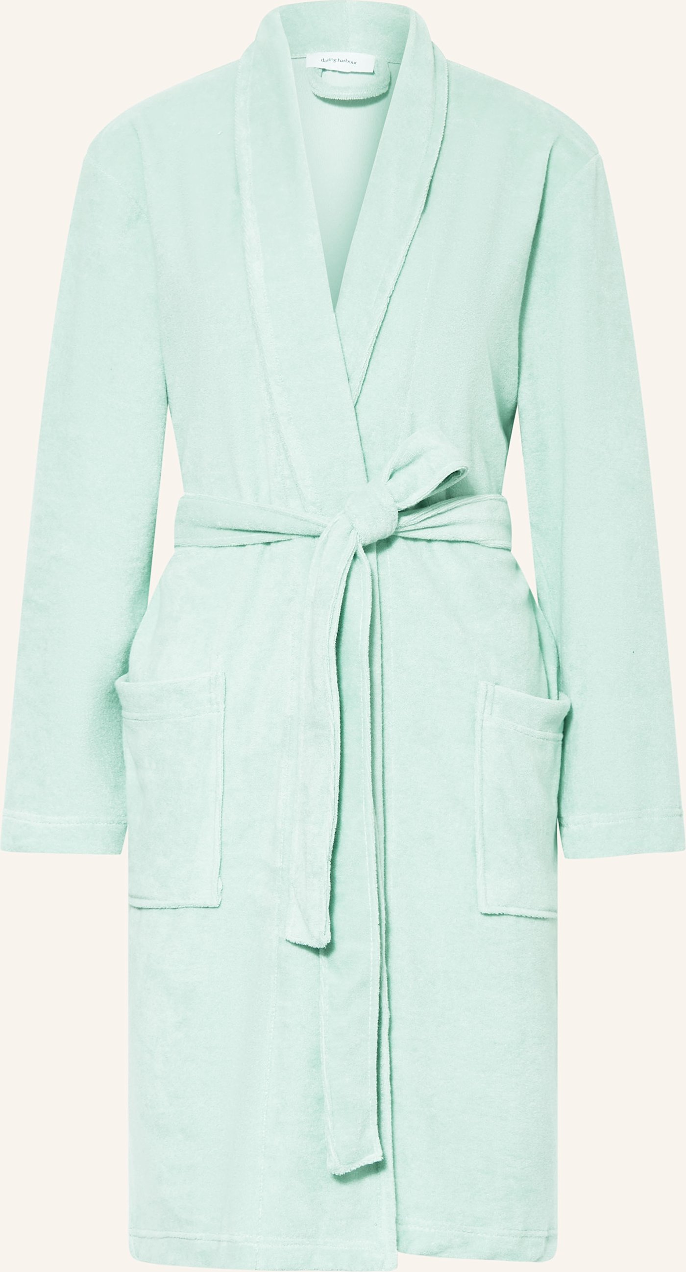 Darling Harbour Damen-Bademantel gruen