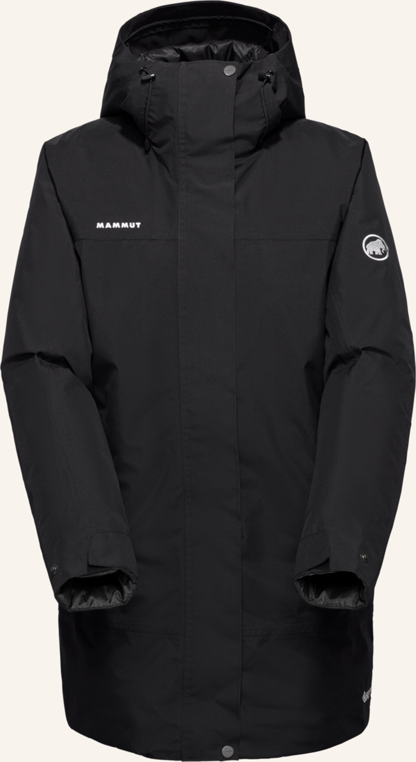 Mammut Winterparka Treeline Hs Thermo Mit Kapuze schwarz