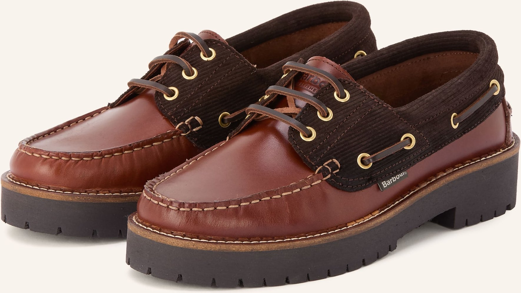 Barbour Bootsschuhe Darras braun