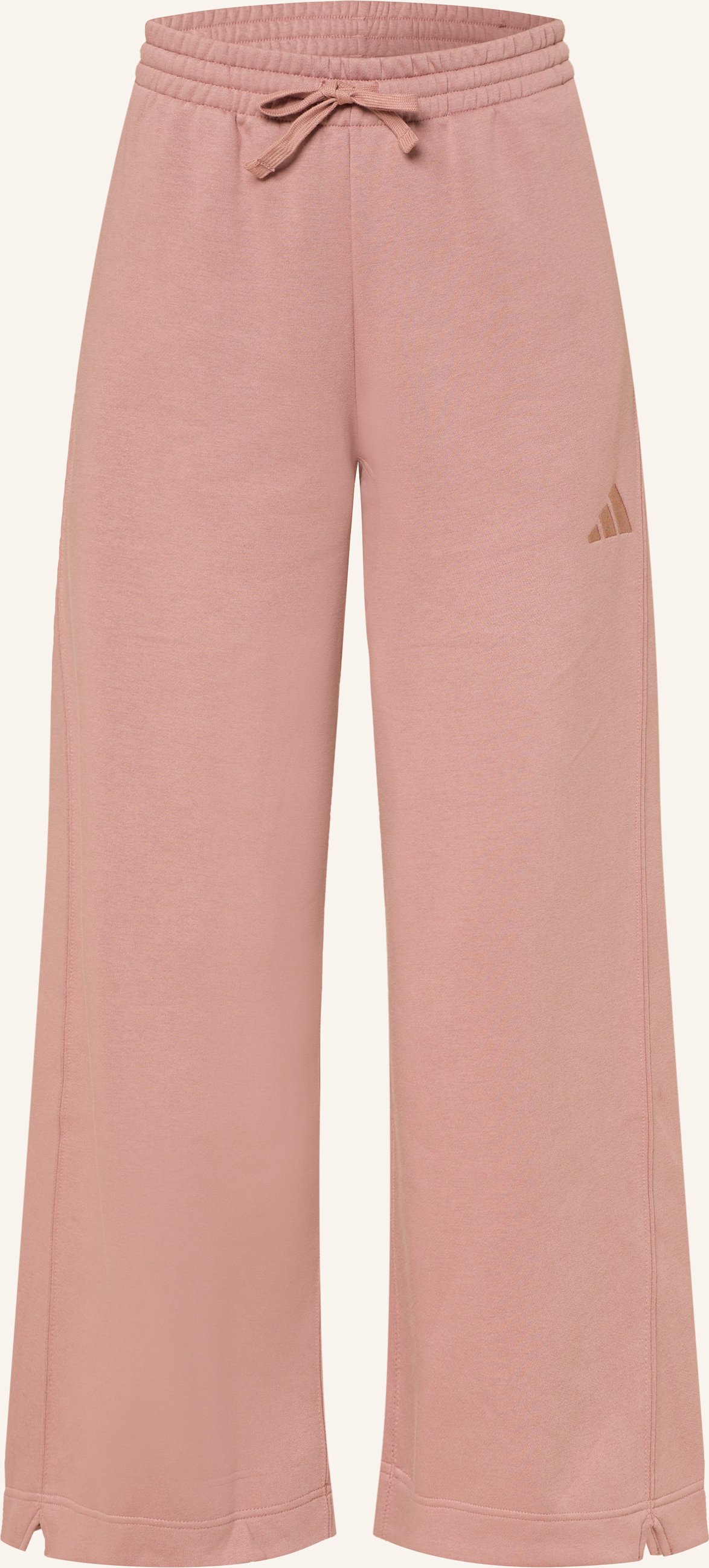 Adidas Sweatpants All Szn Fleece Loose Wide Leg Pants braun