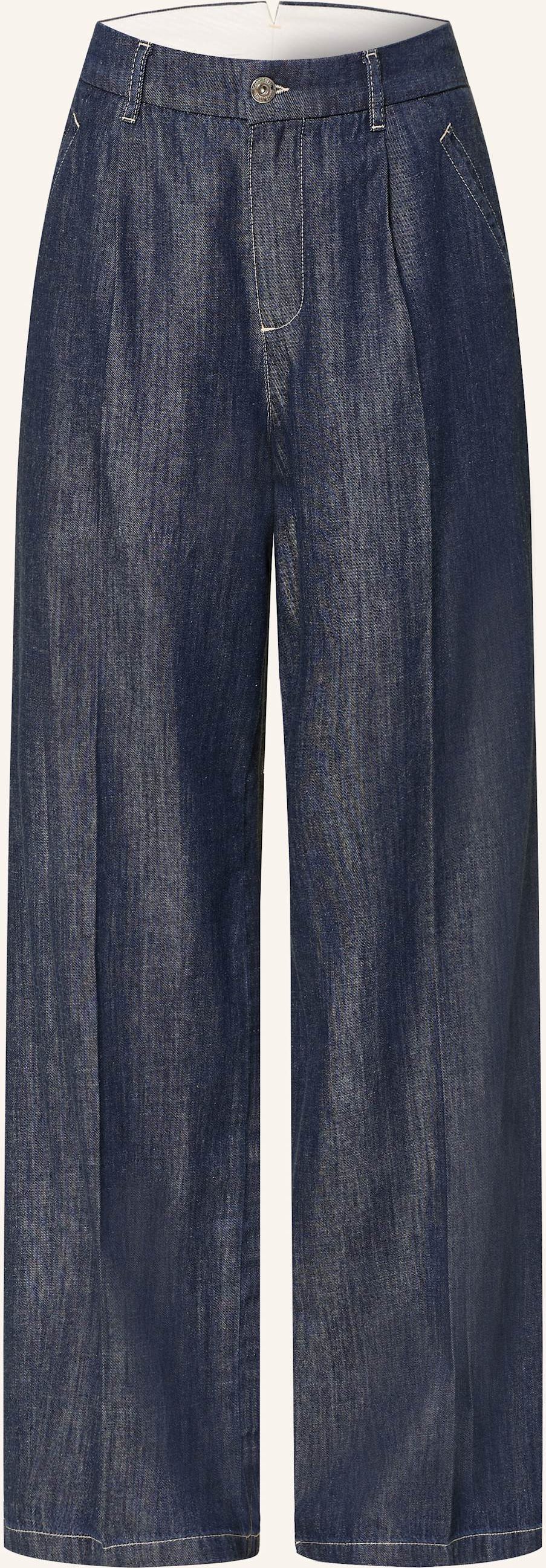 Marc Aurel Marlenehose In Jeansoptik blau