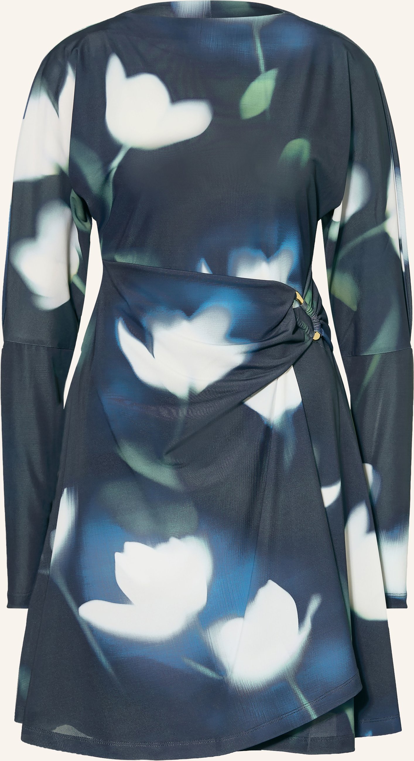 Ted Baker Kleid Tairiee In Wickeloptik blau