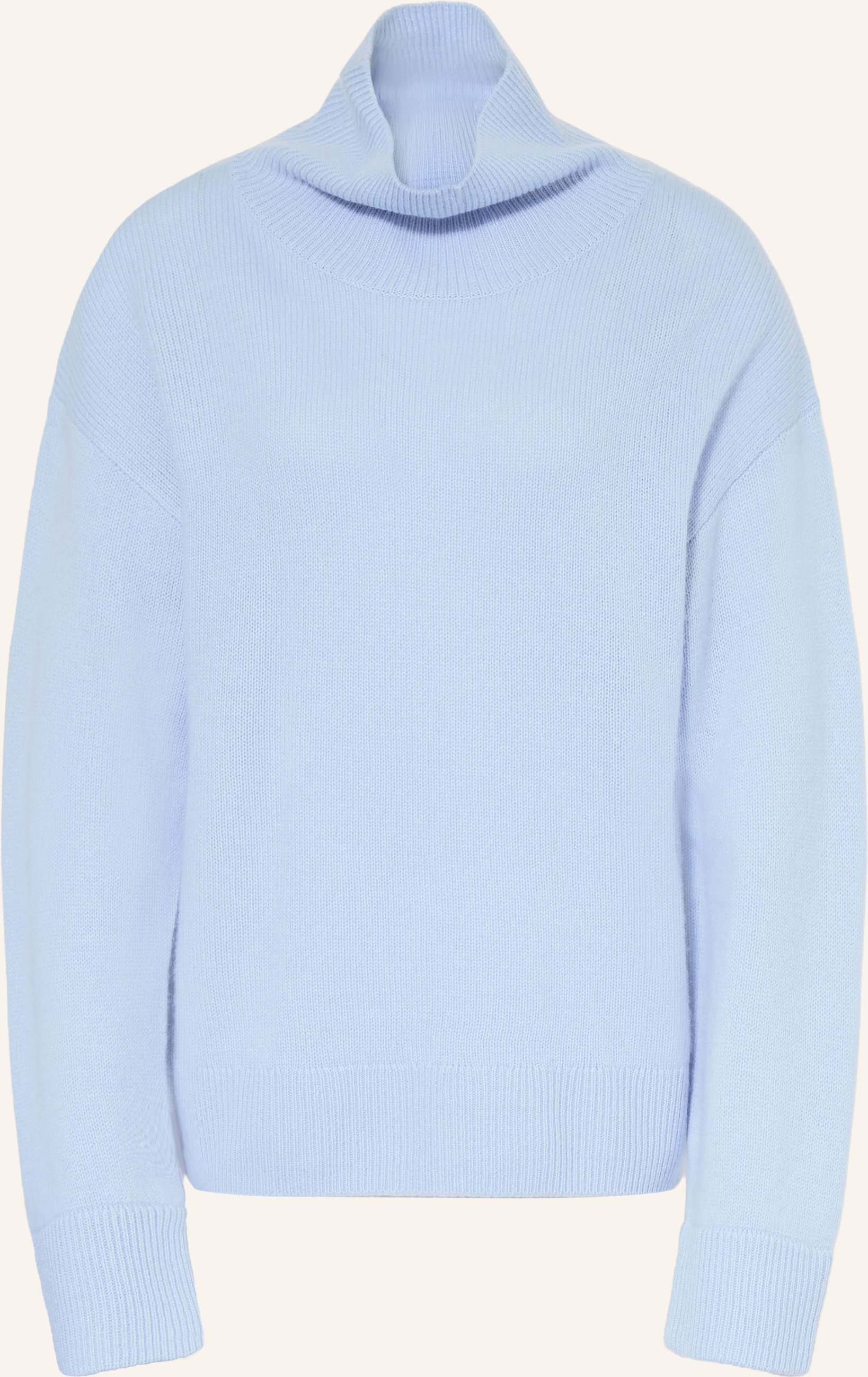 Ladneri Rollkragenpullover Jardin Soleil Aus Cashmere blau