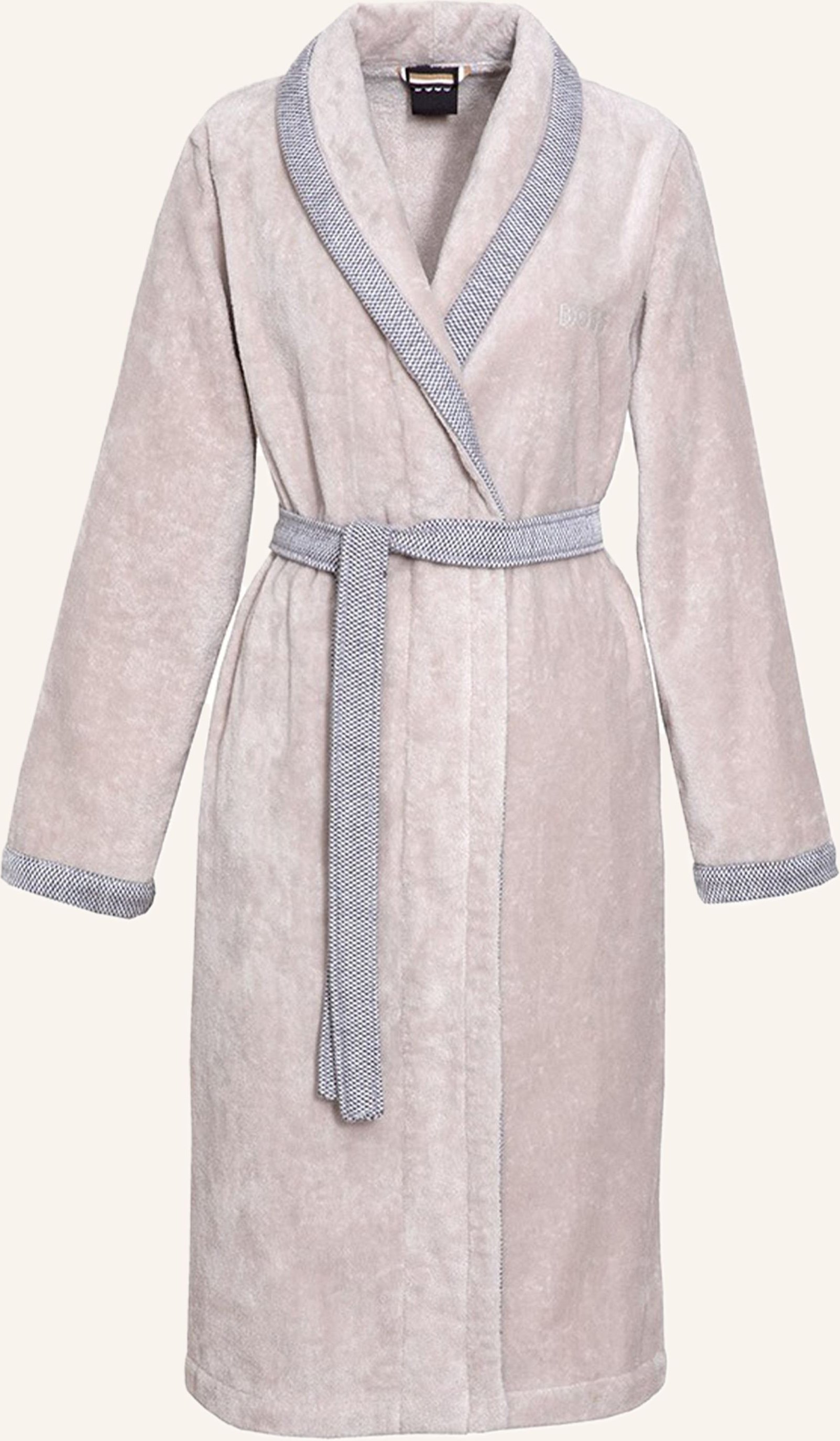 Boss Bademantel Lord grau