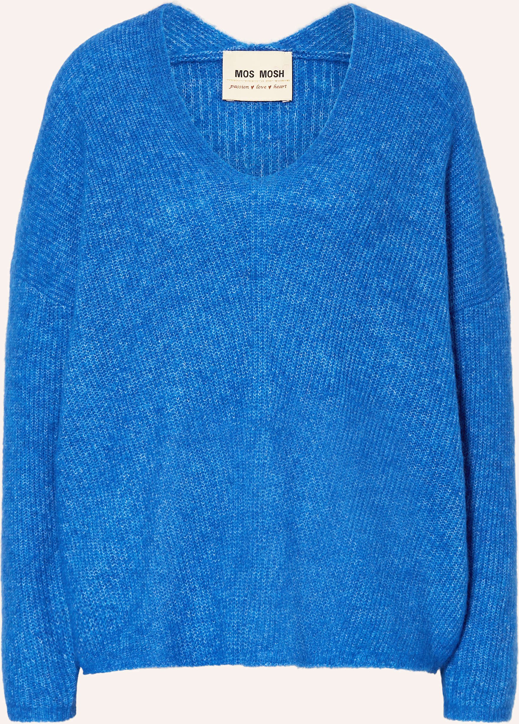 Mos Mosh Pullover Thora Mit Alpaka blau