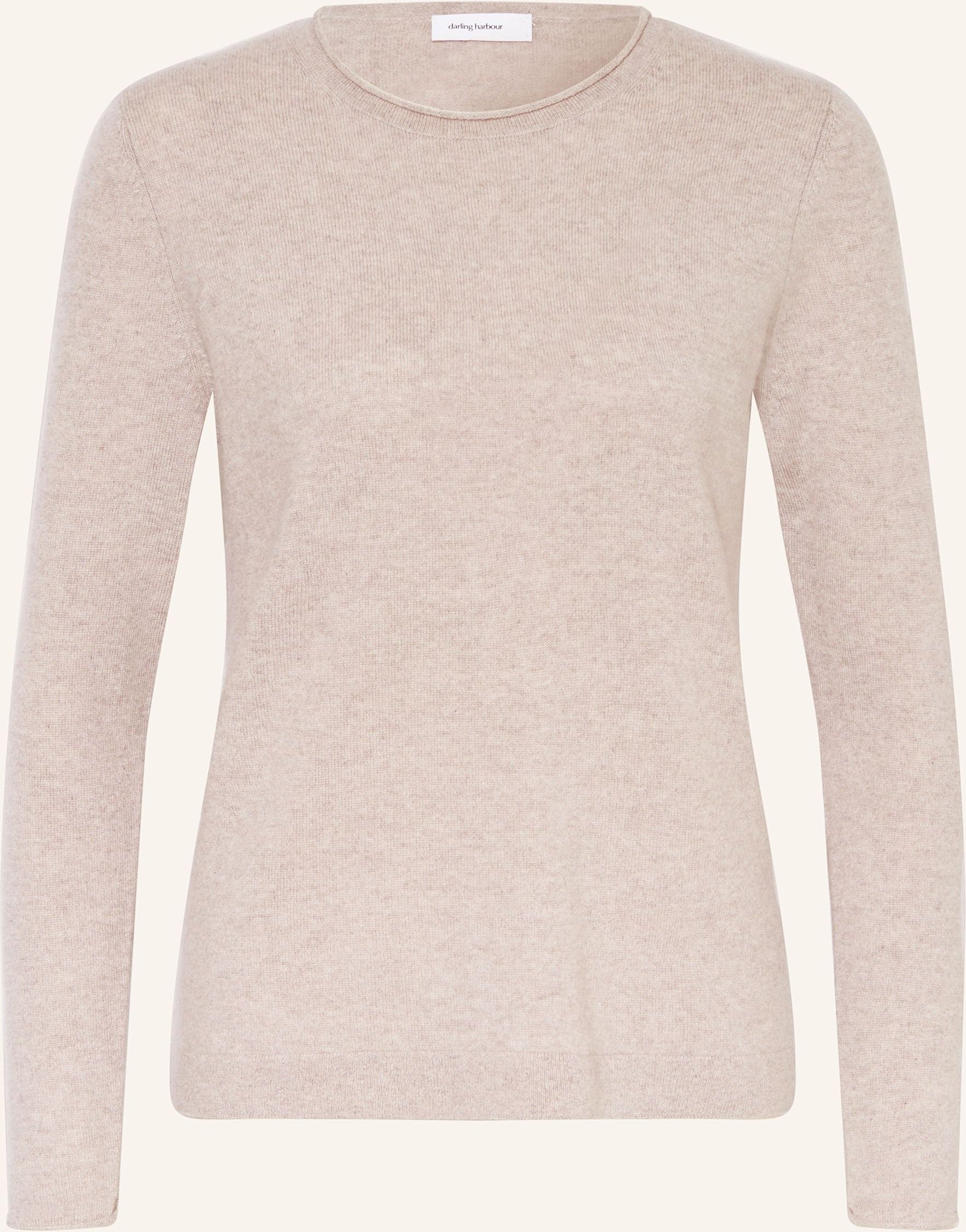 Darling Harbour Cashmere-Pullover beige