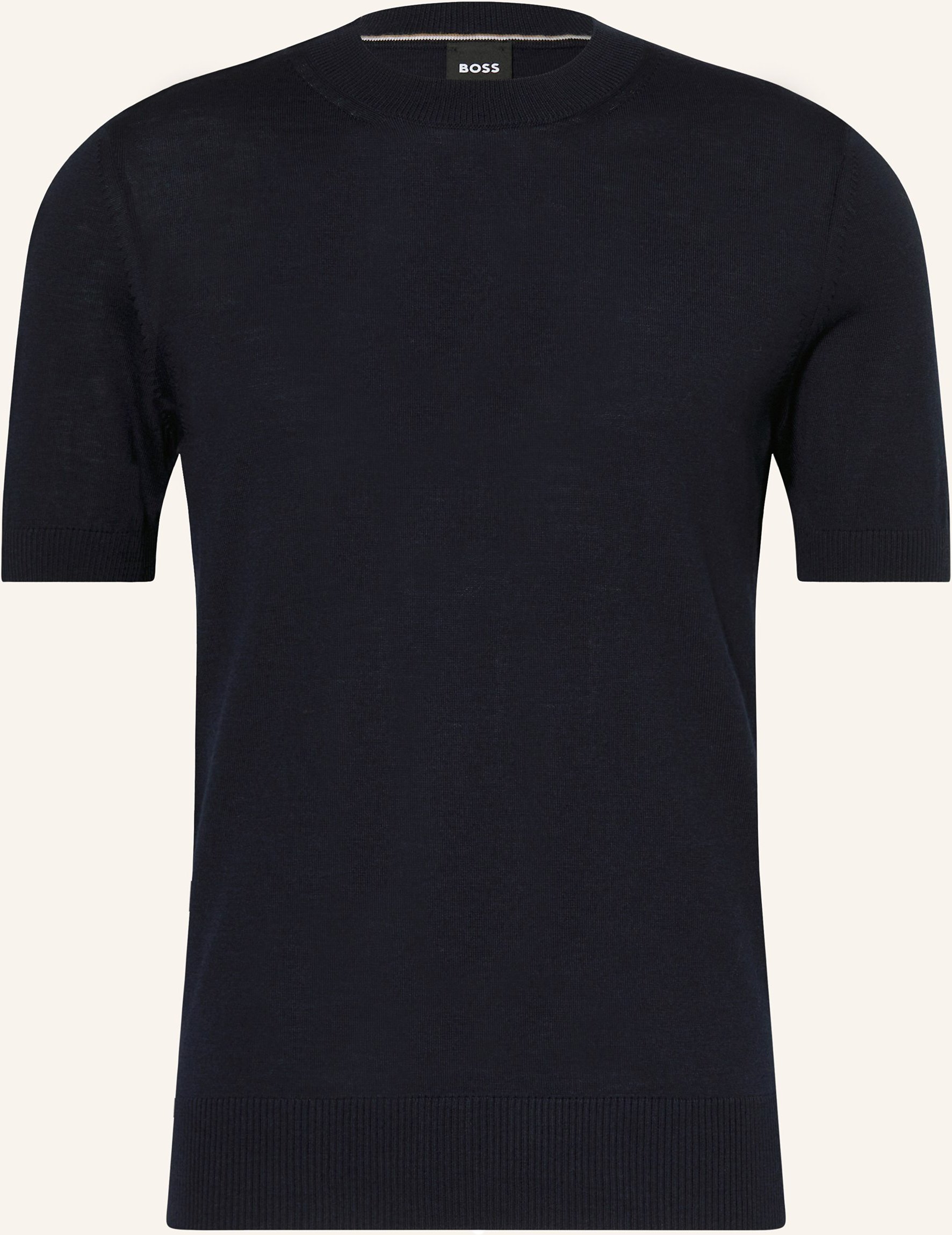 Boss Strickshirt Umauro blau