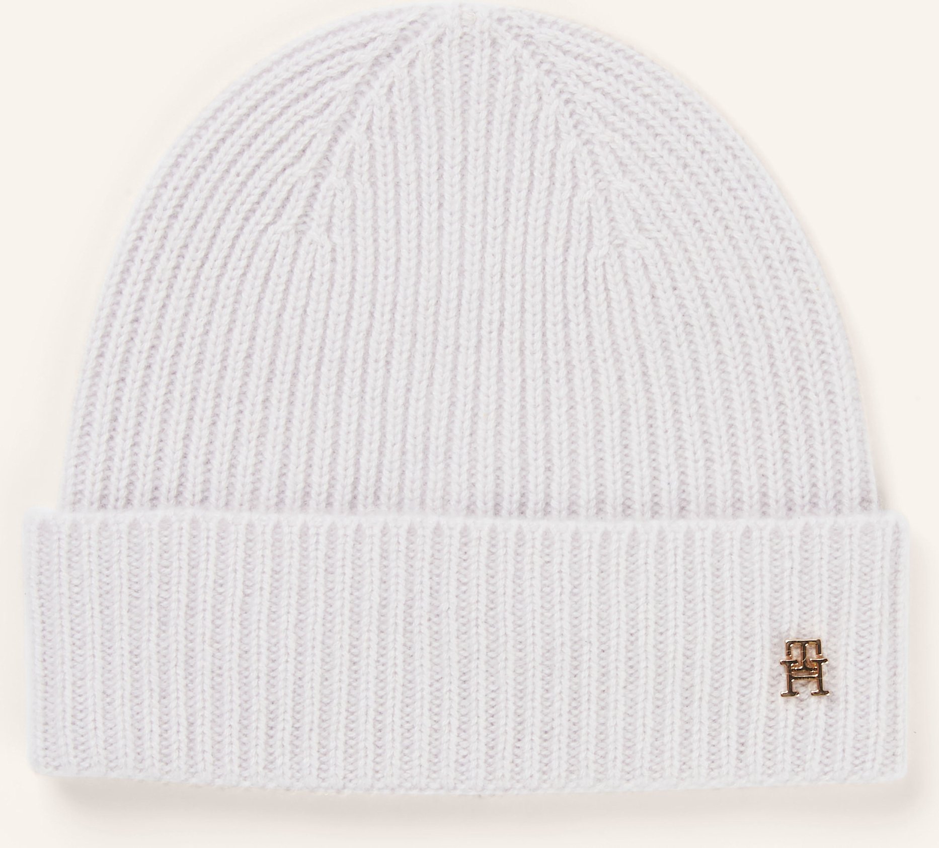 Tommy Hilfiger Cashmere-Mütze grau