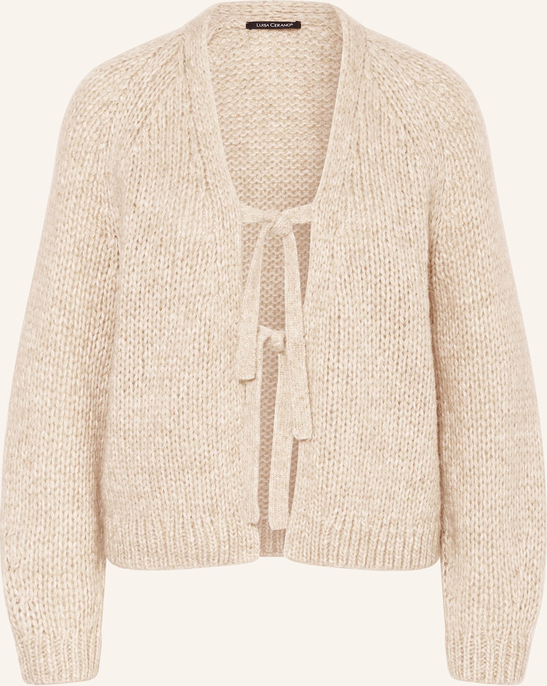 Luisa Cerano Strickhülle Mit Alpaka beige