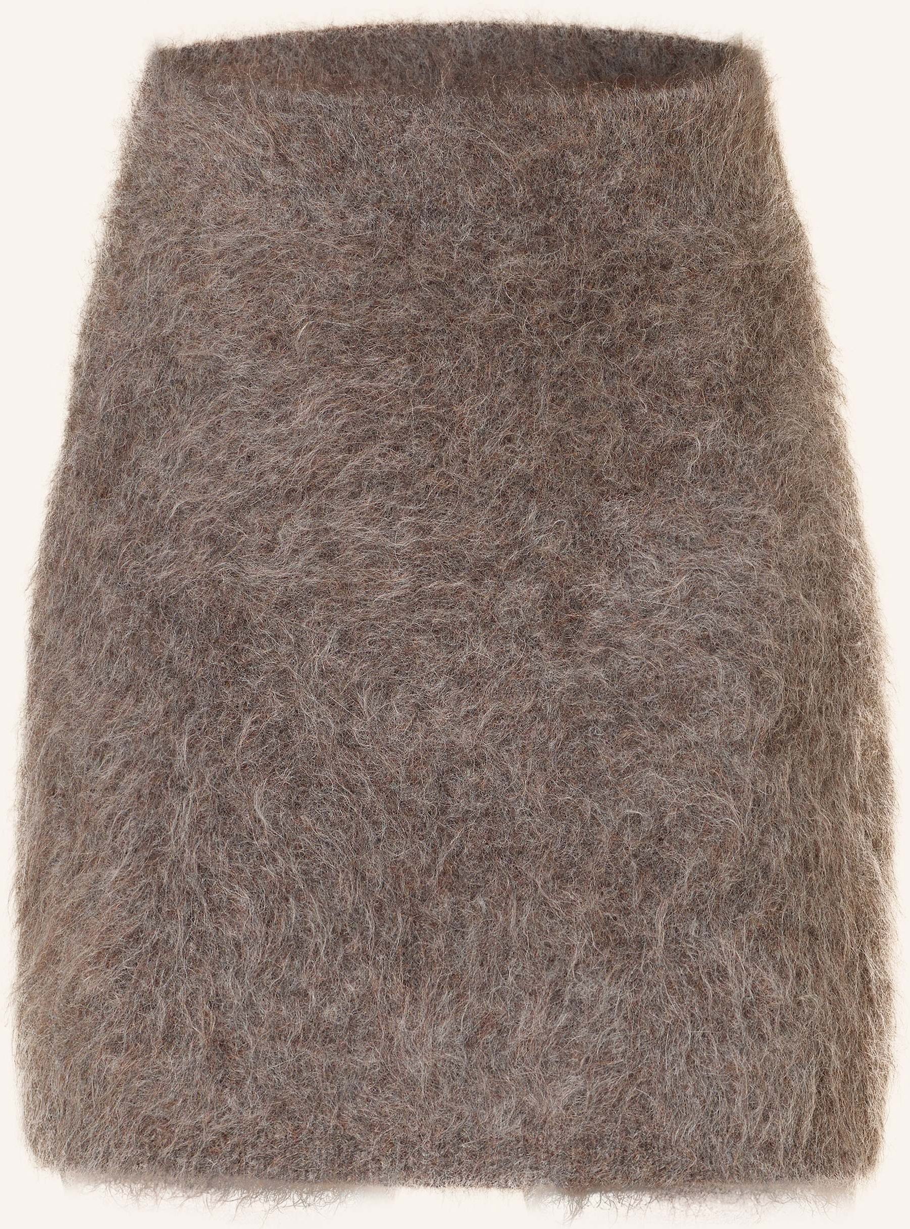 Soft Goat Strickrock Aus Alpaka grau