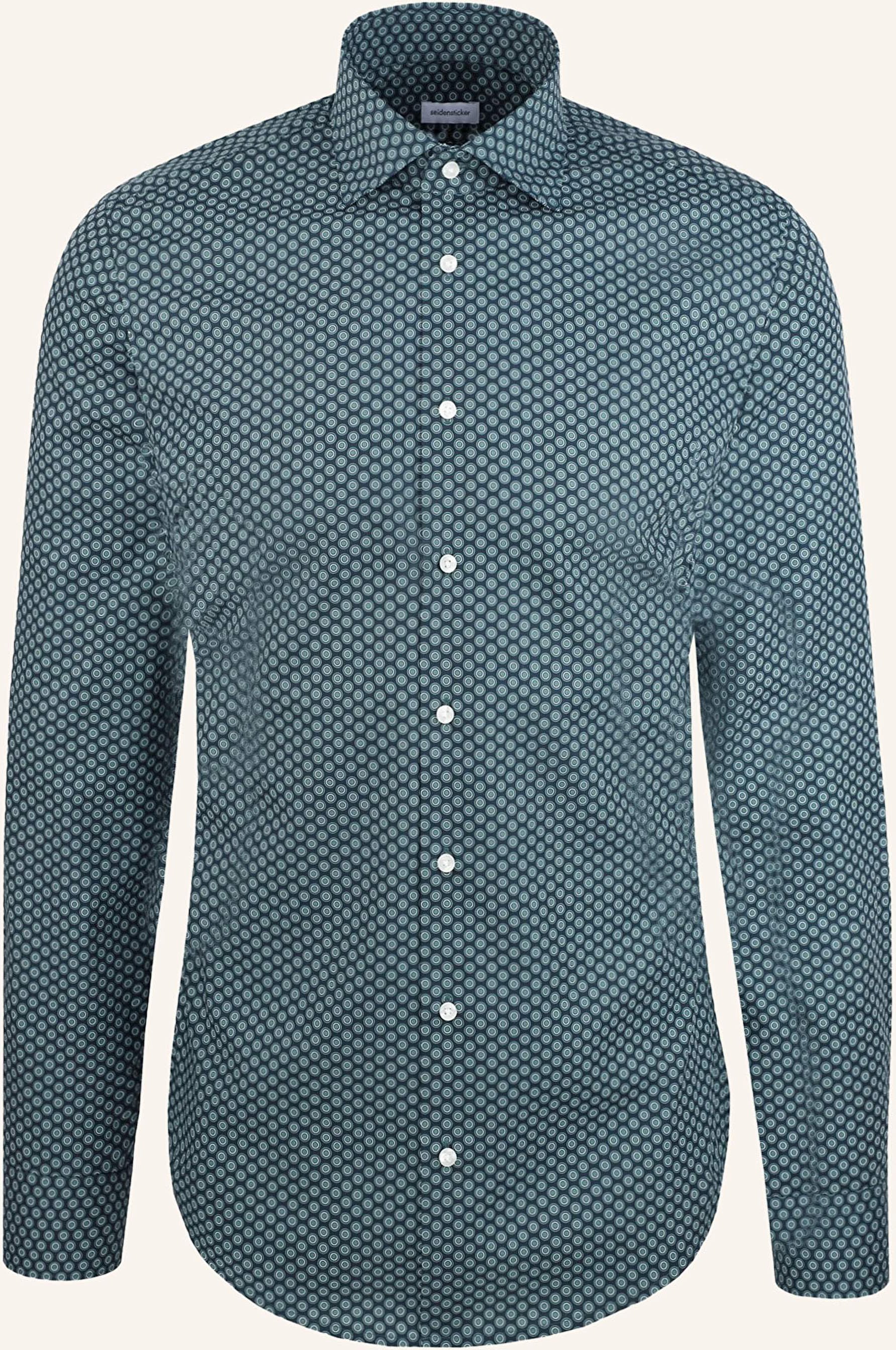 Seidensticker Hemd Shaped Fit gruen