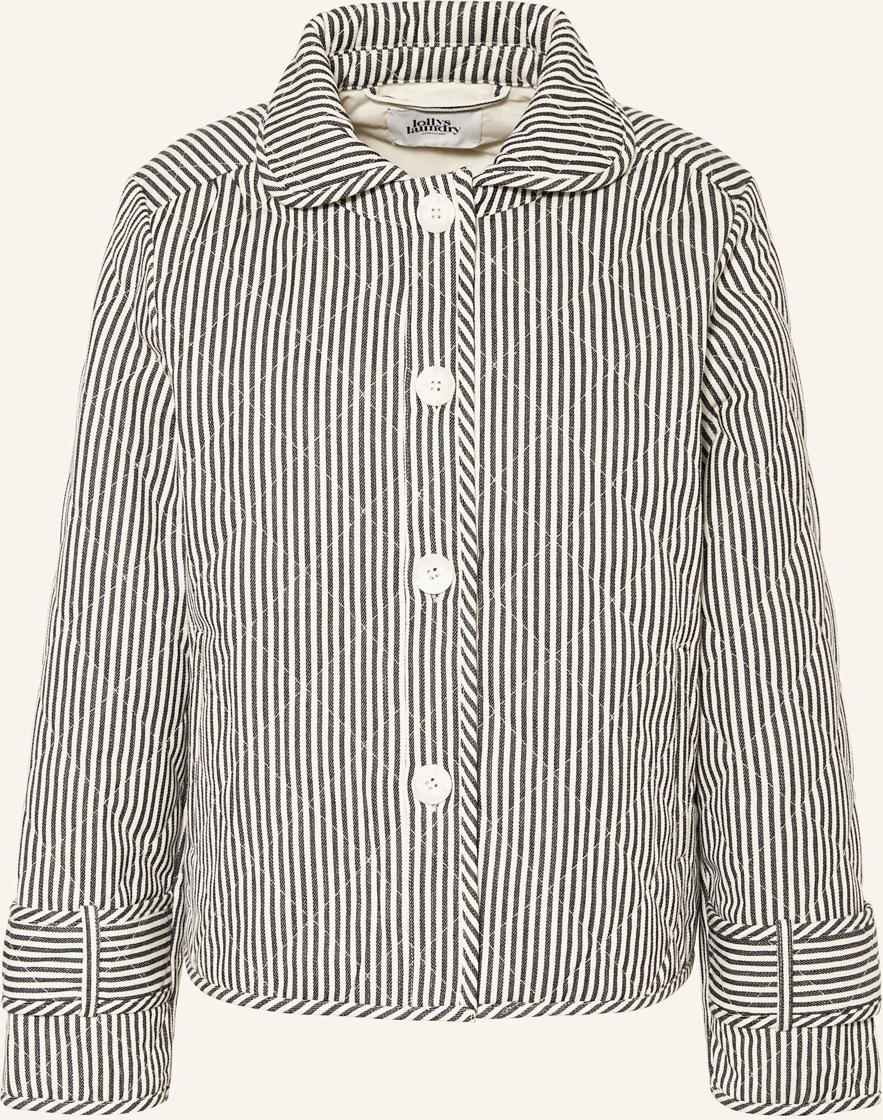 Thumbnail - Lollys Laundry Steppjacke Violall schwarz