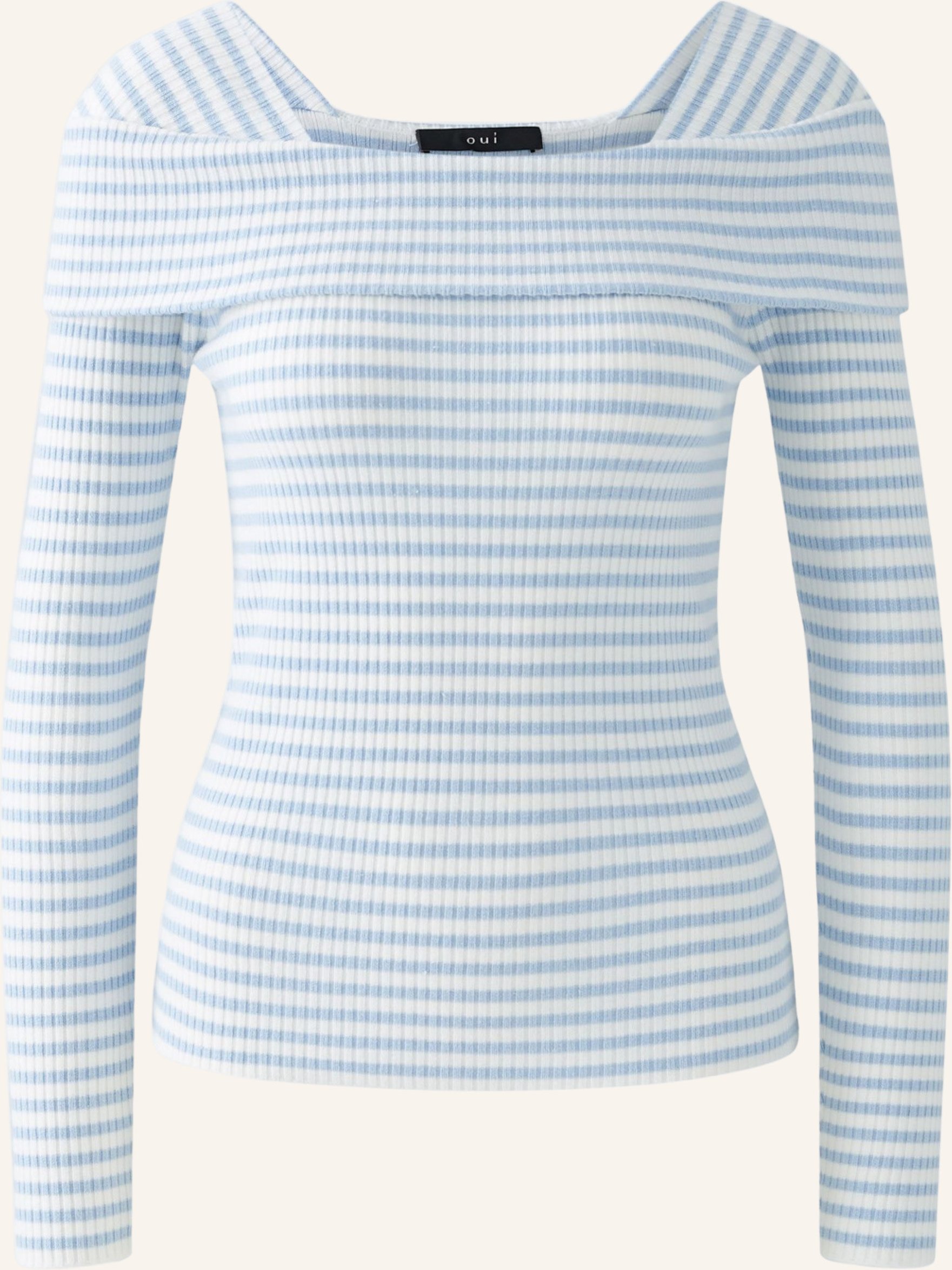 Oui Pullover blau