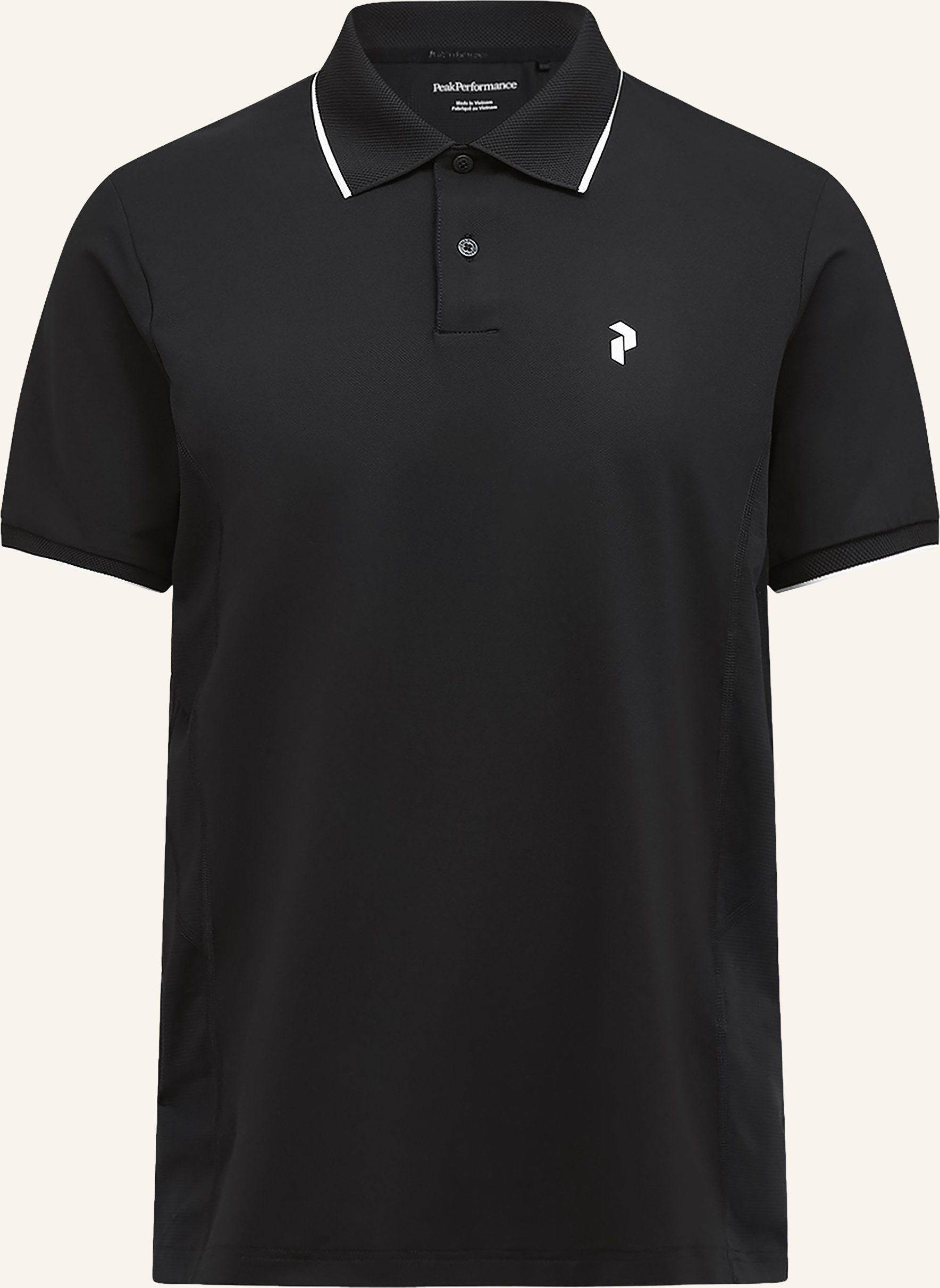 Peak Performance Funktions-Poloshirt Mountainbreath schwarz